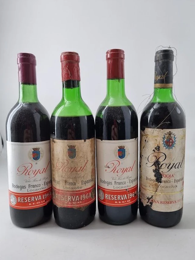 Royal (1961, 1964, 1966, 1973) - Rioja - 4 Bottles (0.75L)