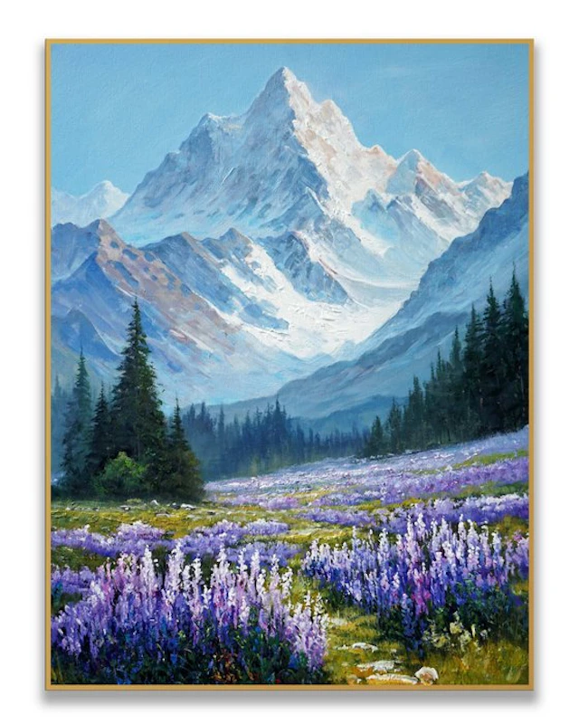 Stefano - Alpine Lupine Meadow