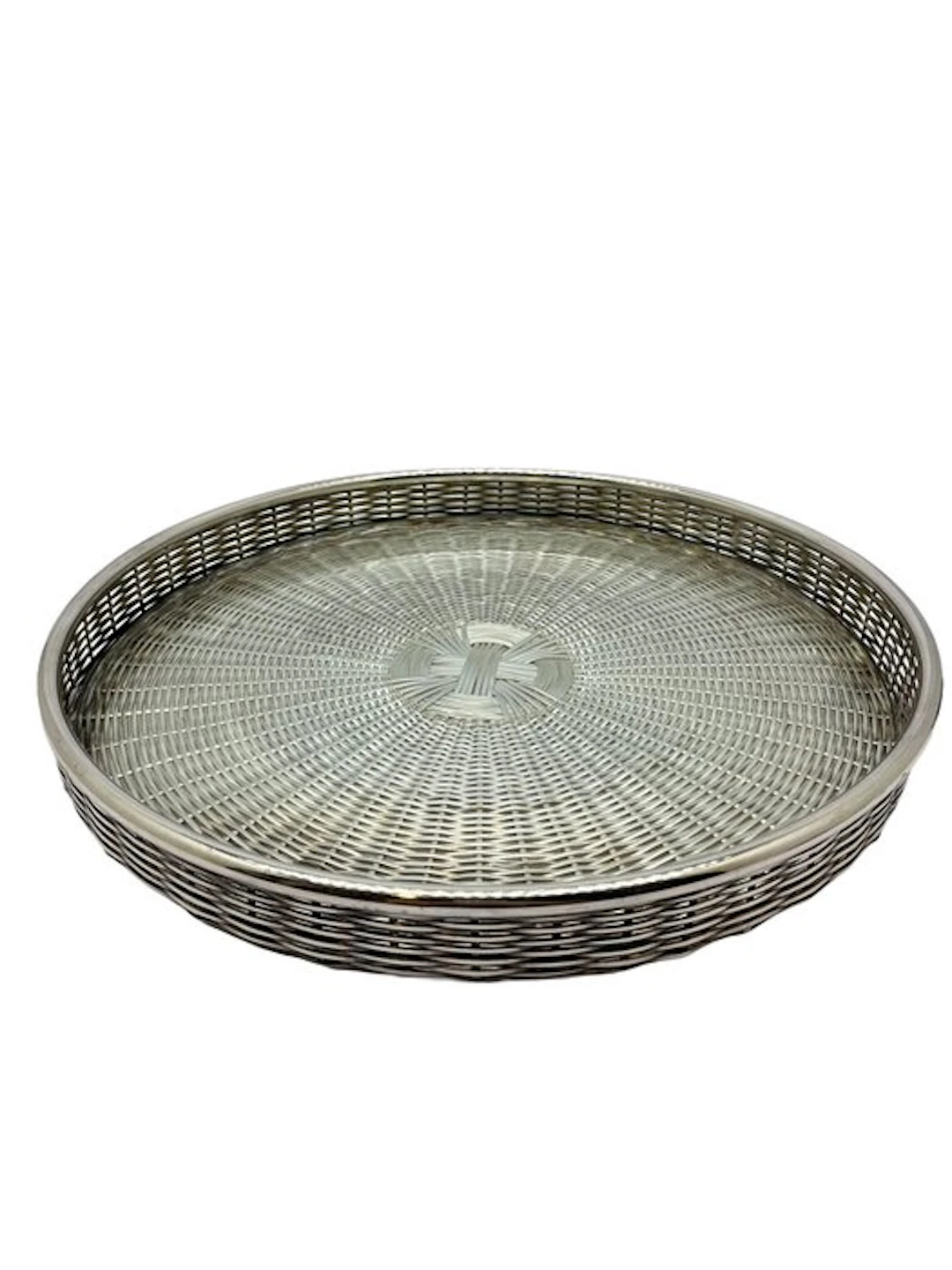 Lino Sabattini - Tray - Silverplated - 41 cm diameter