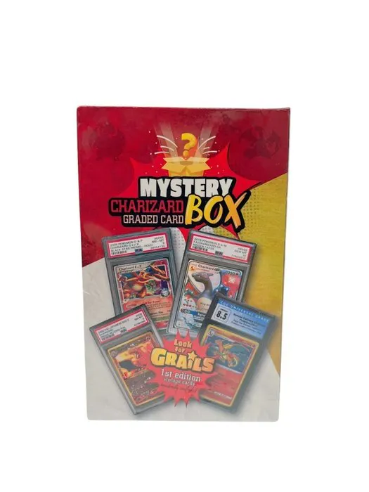 charizard graded card mystery box Pokmon Box! (PSA, CGC, BGS) other sports cards with our premium quality sports card waterproof case Pokmon cards dominating grading submissions  offering a meticulously selected assortment of premium graded Pokemon cards CHARIZARD GEM MINT EDITION SERIES