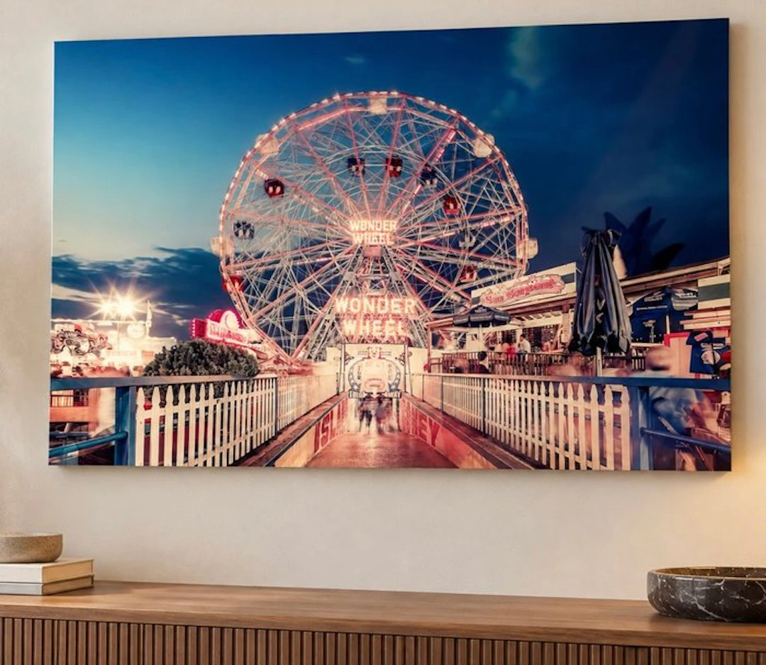 Franck Bohbot - WONDER WHEEL BY NIGHT CONEY ISLAND NY