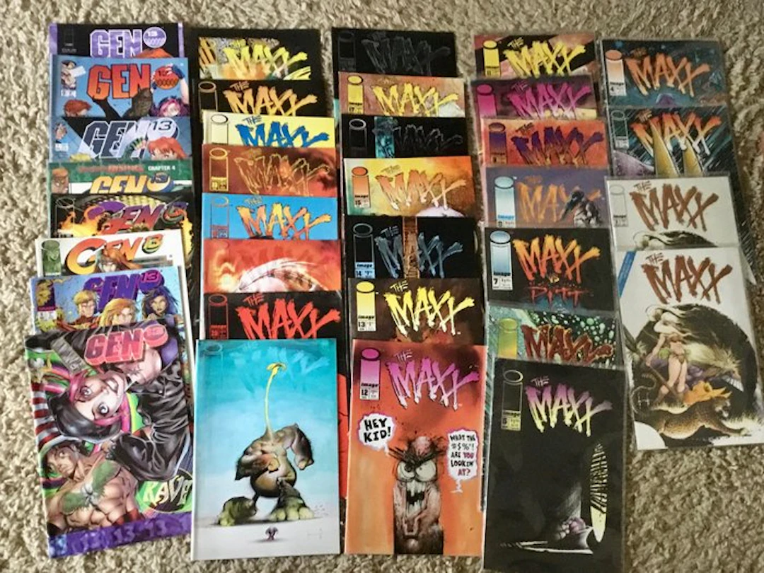 the Maxx & Gen 13 - Image Comics '90s Mega Lot - The Maxx...