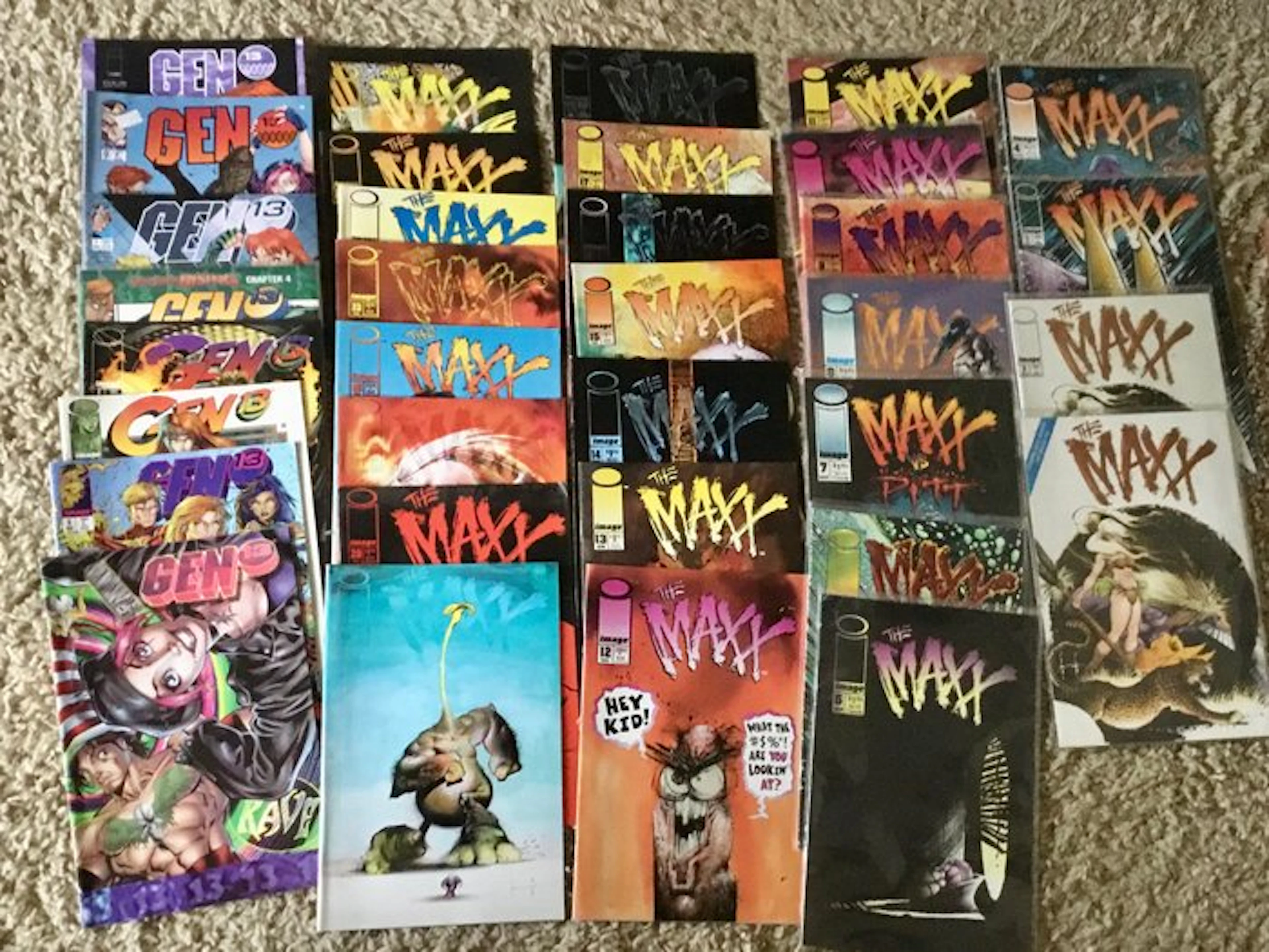 the Maxx & Gen 13 - Image Comics '90s Mega Lot - The Maxx...