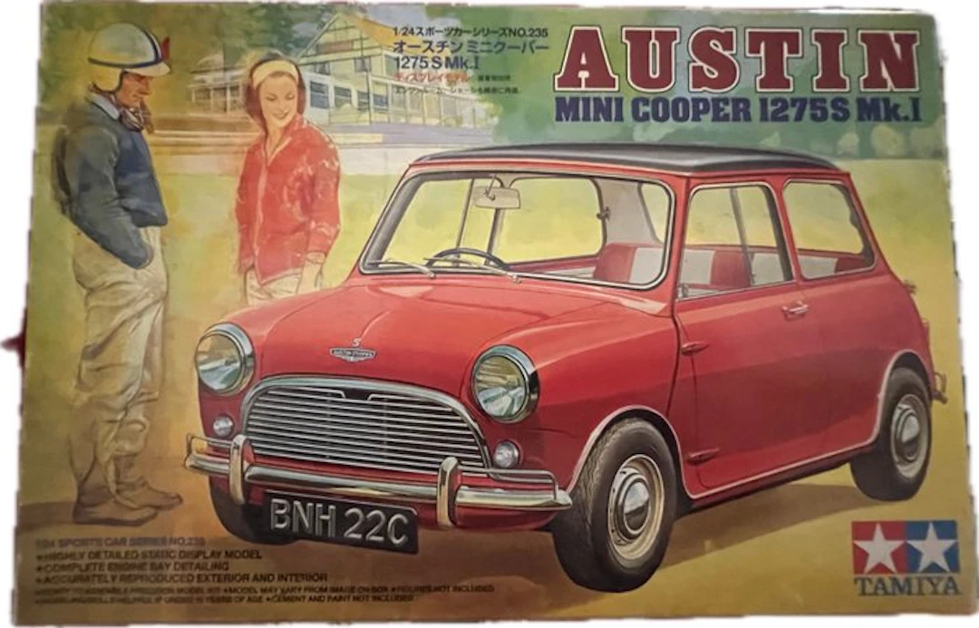 Tamiya 1:24 - Model sports car - Austin Mini Cooper 1275S Mk.I
