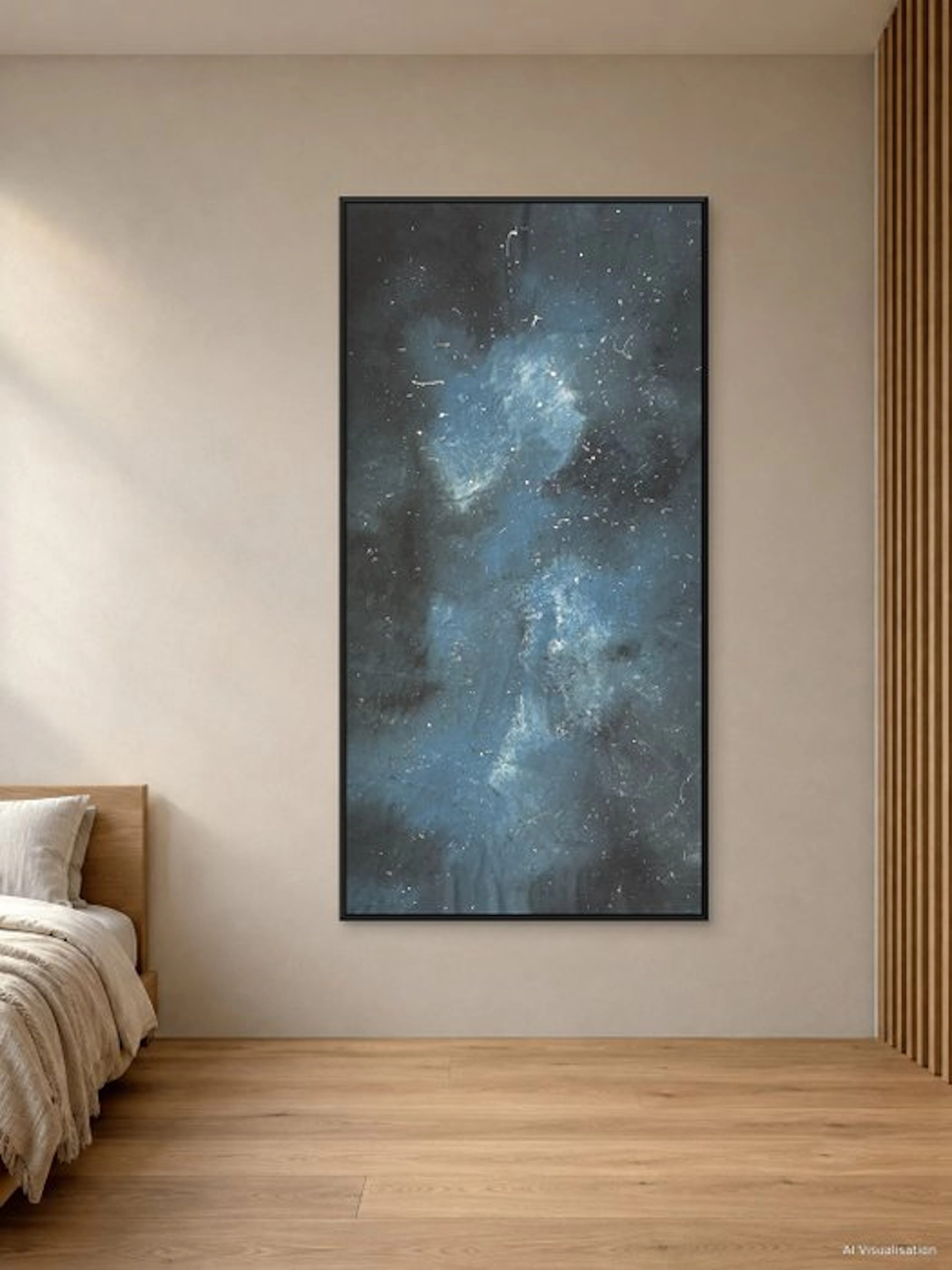 MH7STUDIO (1996) - Silencio cósmico XXXL - Abstract art