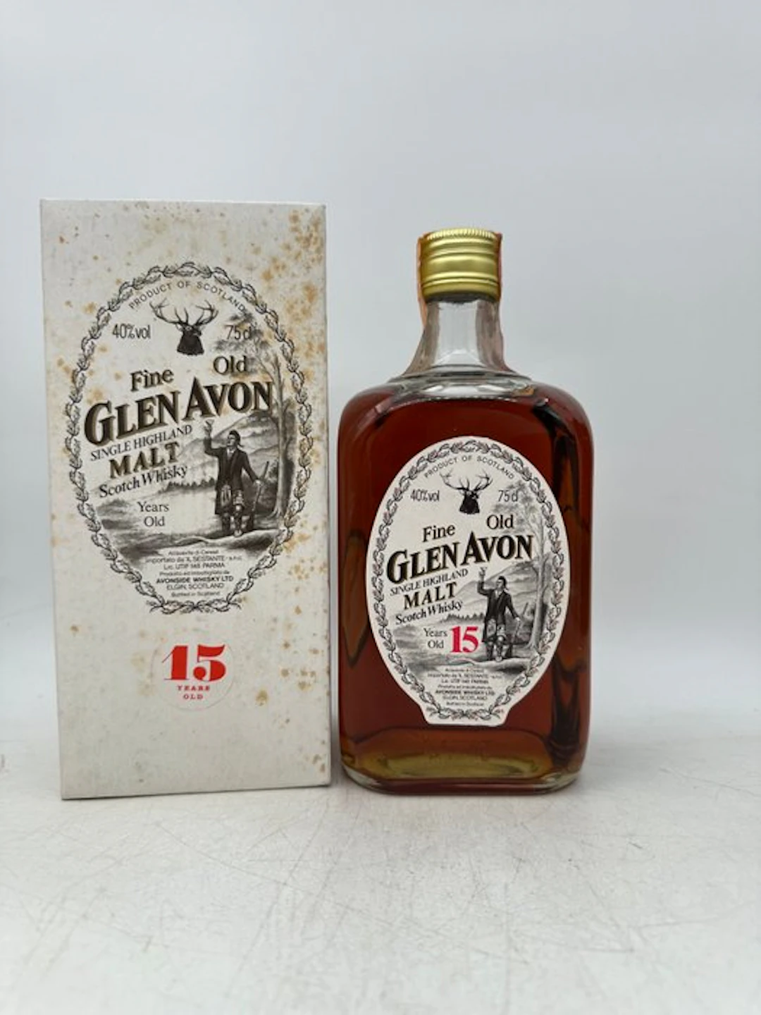Glen Avon 15 years old - Avonside Whisky Ltd - b. 1980s - 75cl