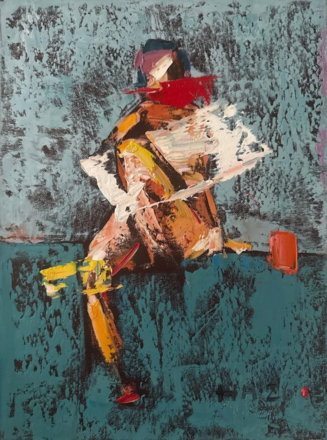 Hoang Anh (1984) - Étude Atelier (17) ↑40 →30 cm