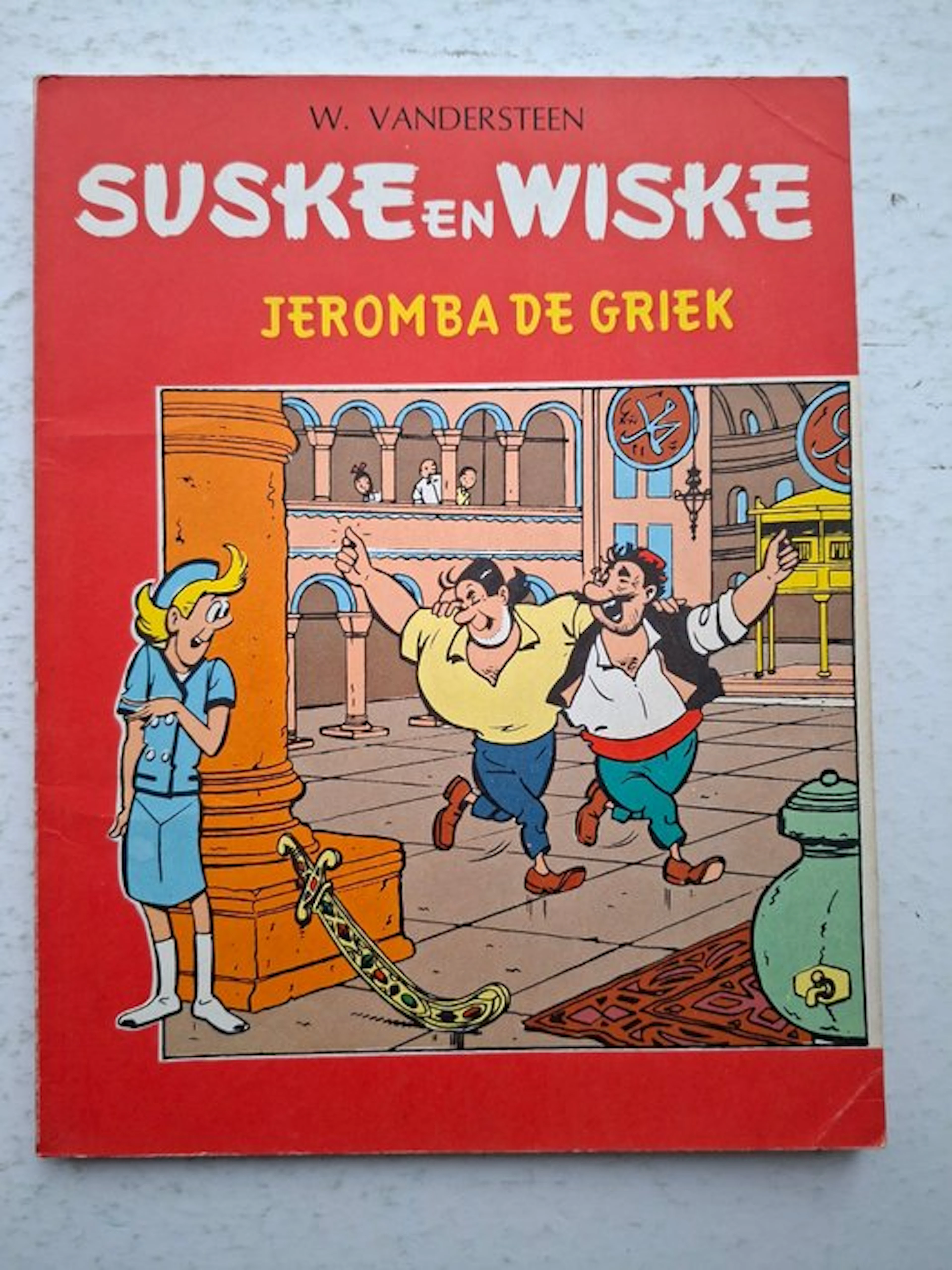 Suske en Wiske TG-63 - Jeromba de Griek - 1 Album - First edition - 1966