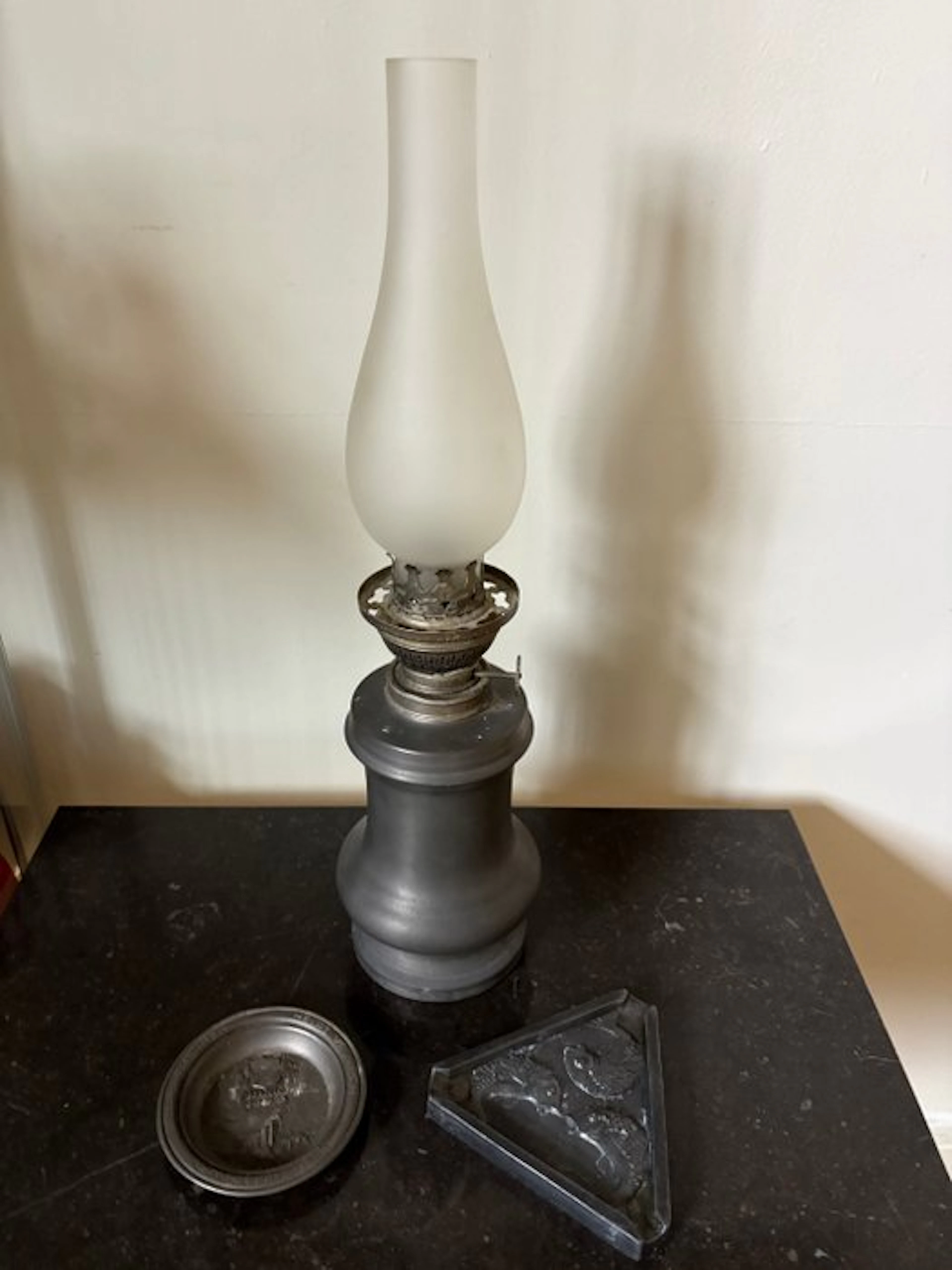 Metawa Tiel - Metawa Tiel - Oil lamp (3) - Diverse - Tin - Tin Oil Lamp