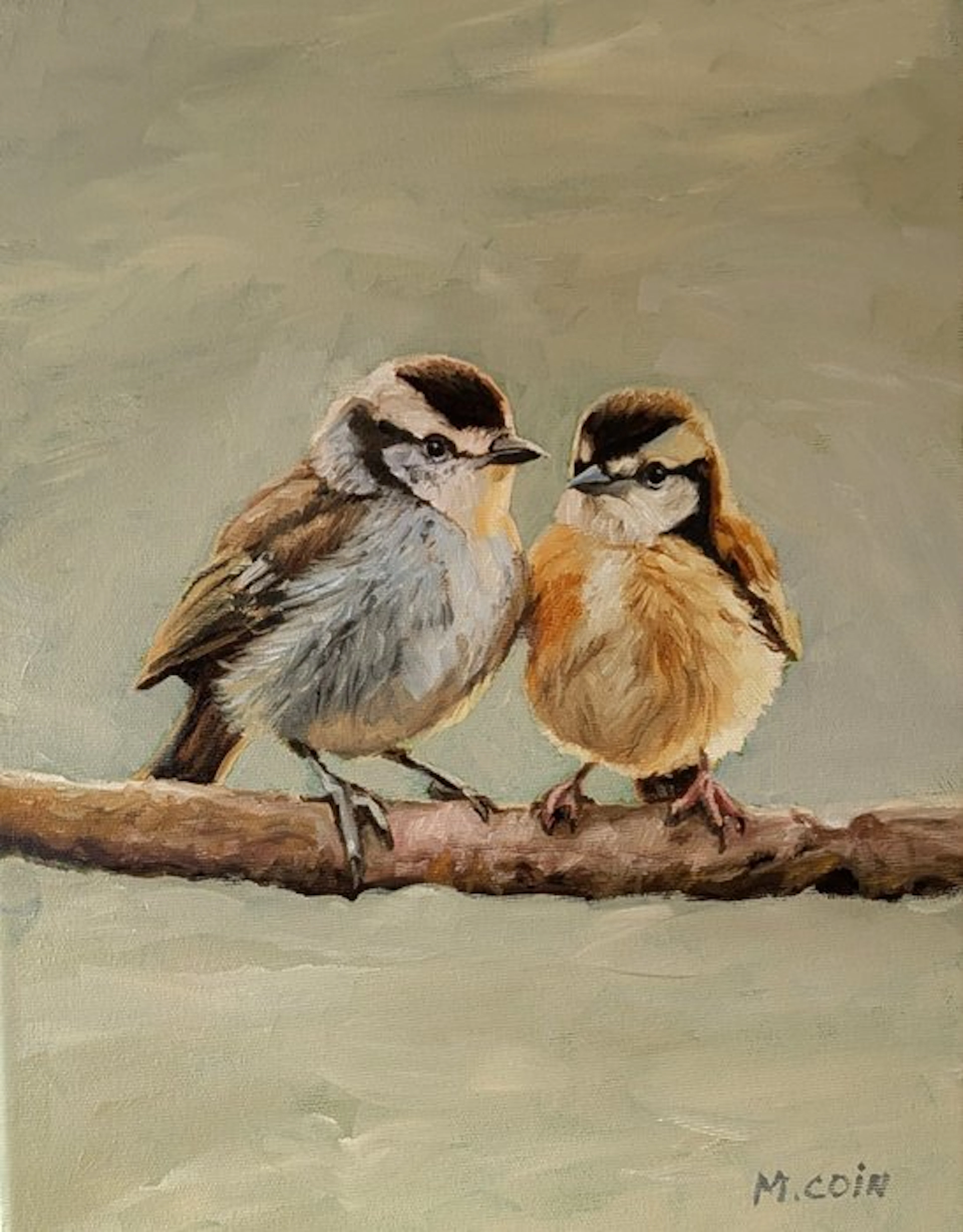 Maryse Coin - Confidences "Huile"