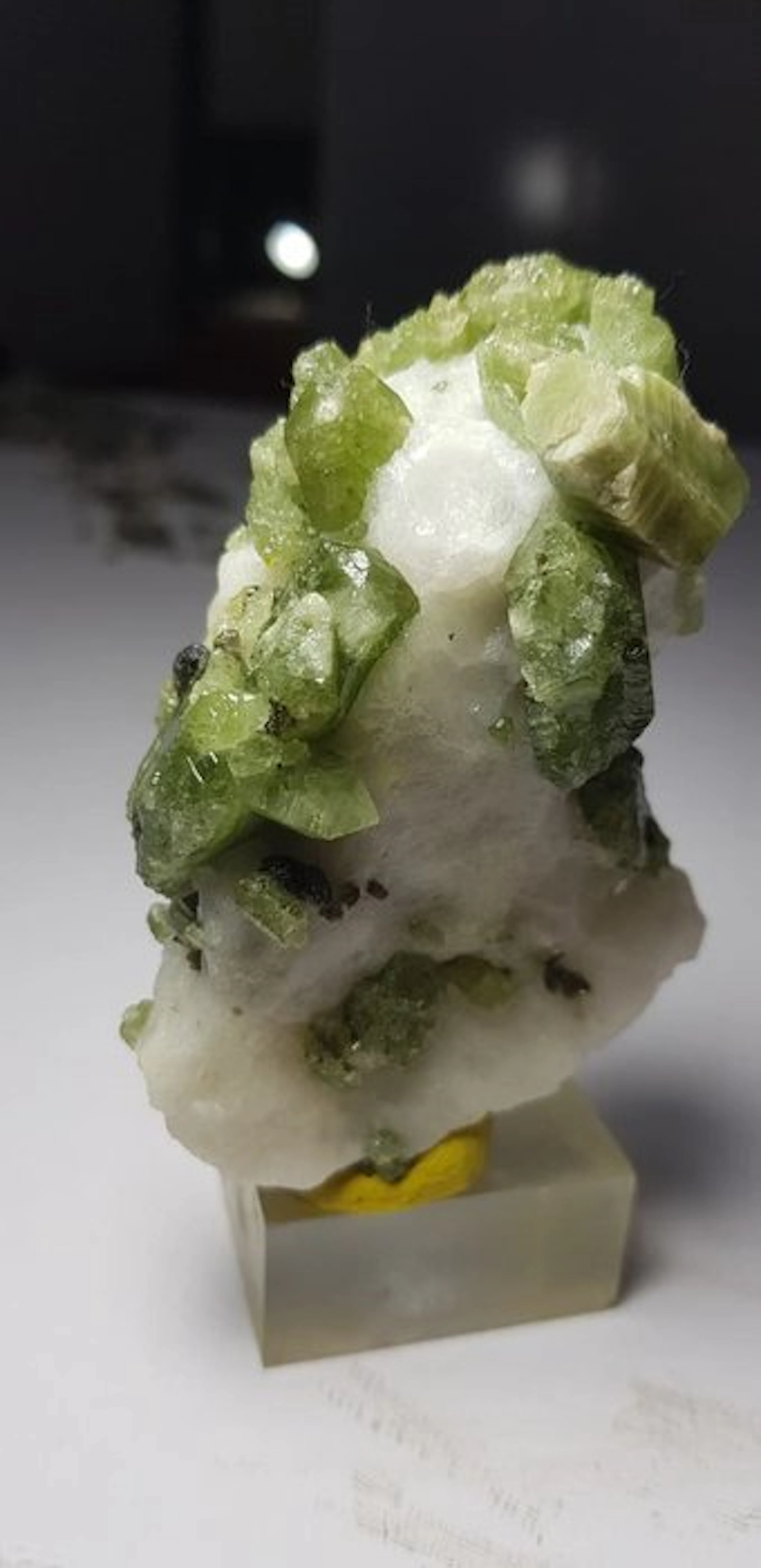 Diopside Mineral Collection - Height: 83 mm - Width: 48 mm- 208 g - (1)