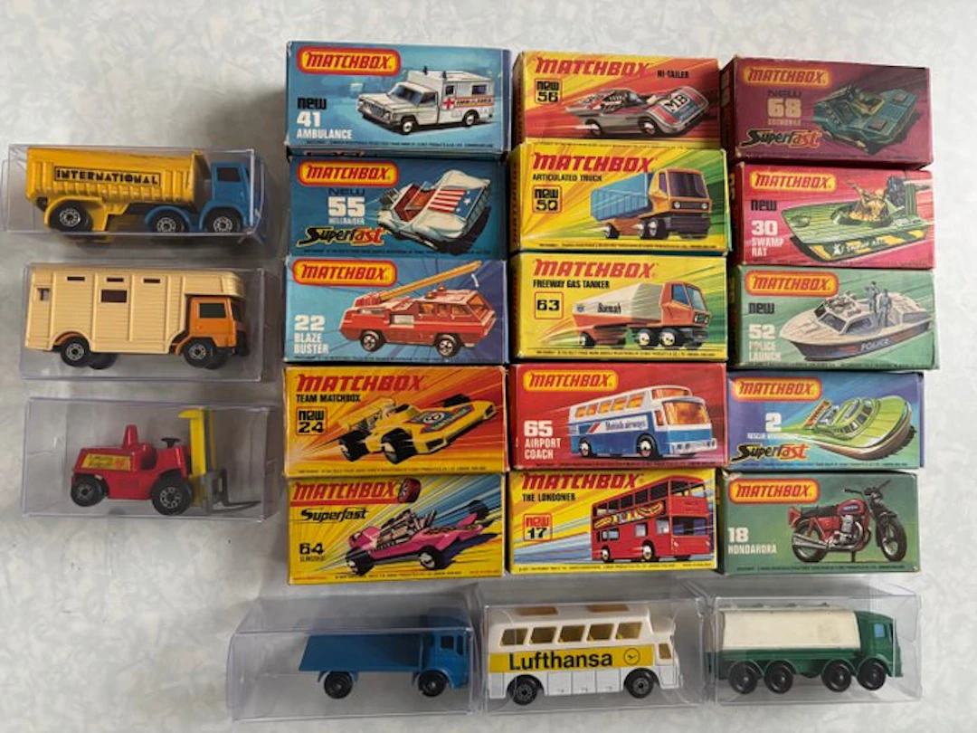 Matchbox 1:64 - Model car (21) - Matchbox Superfast und Team Matchbox Sammlung