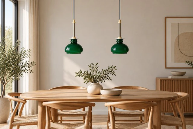 Holmegaard - Michael Bang - Caged ceiling lamp (2) - Granny - Glass and brass