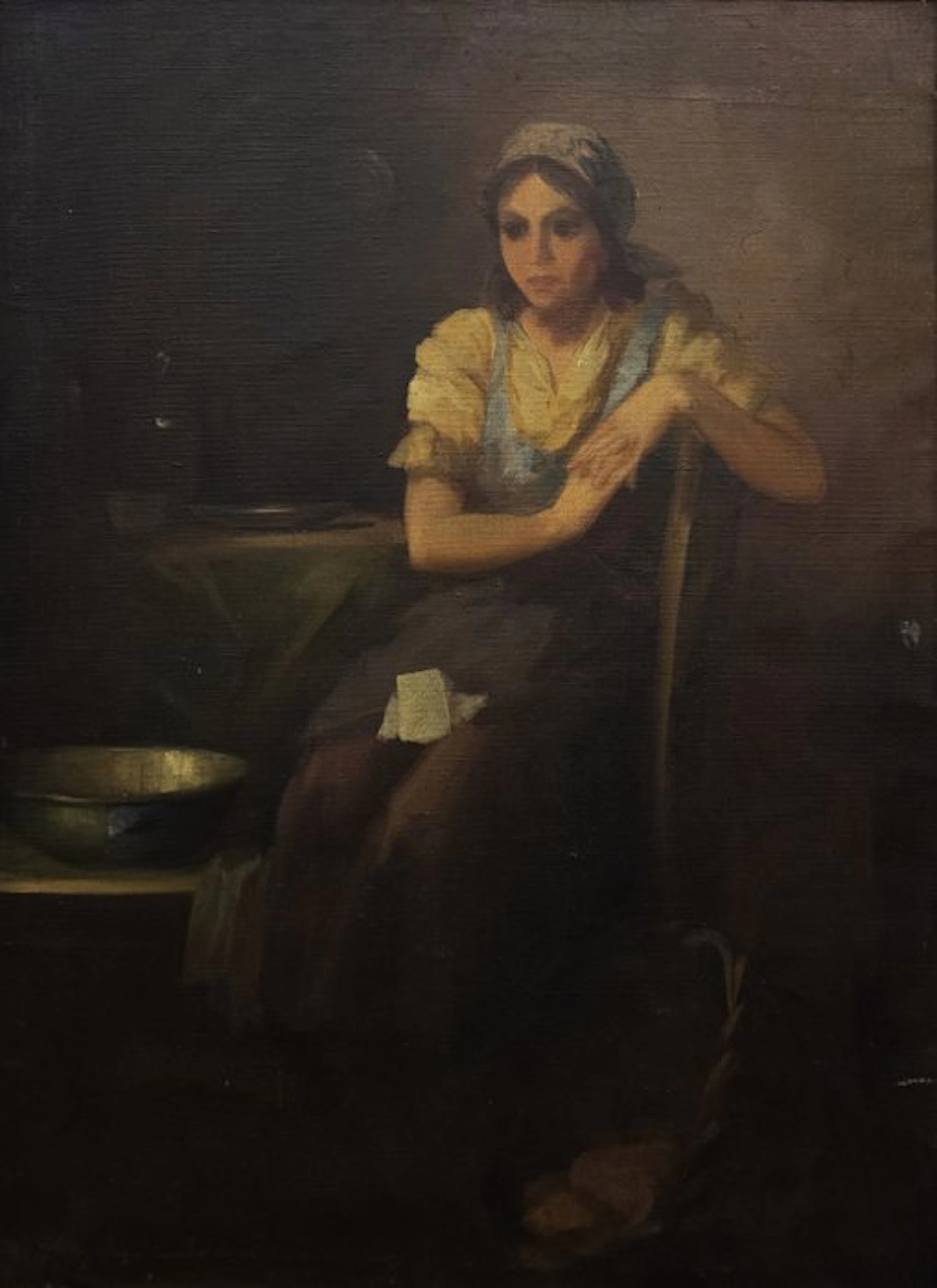 European School (XIX-XX) - A Moment of Reflection
