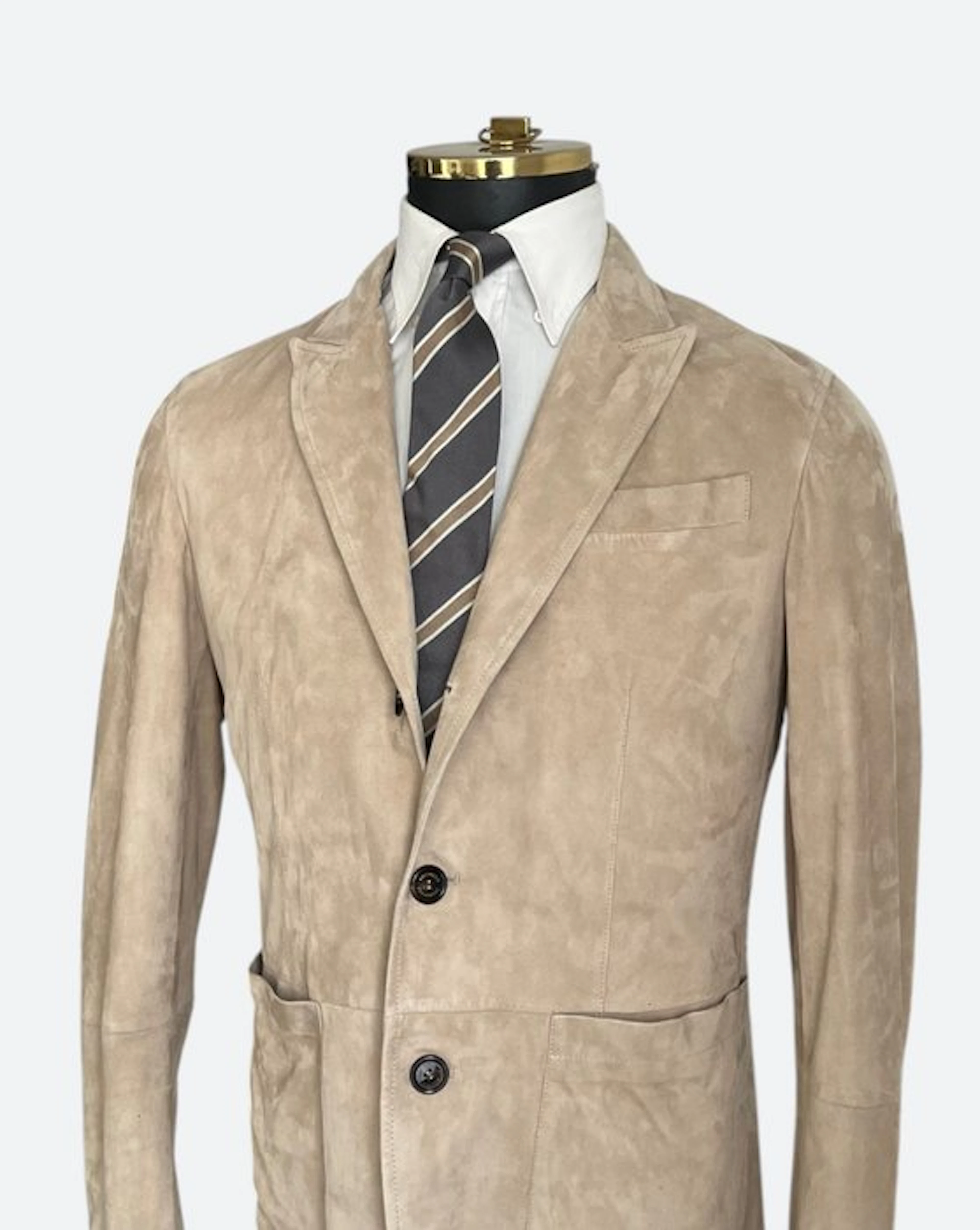Brunello Cucinelli - Leather jacket - New with tags
