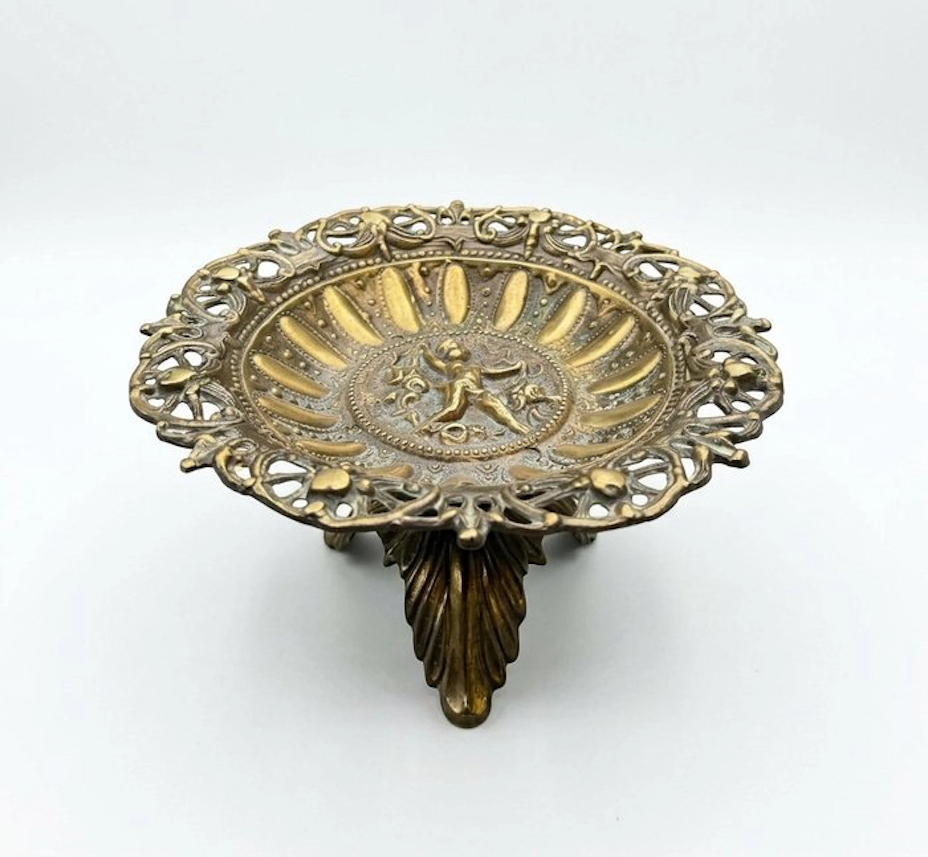 Centrepiece - Bronze - Putti Art Nouveau