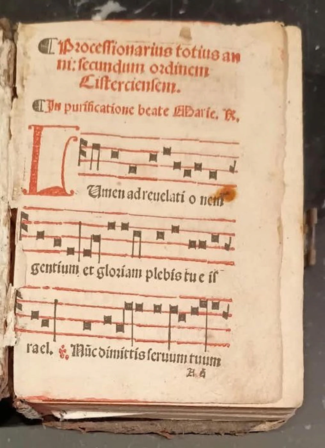 Orden Cisterciense - Processionarius totius anni secundum...