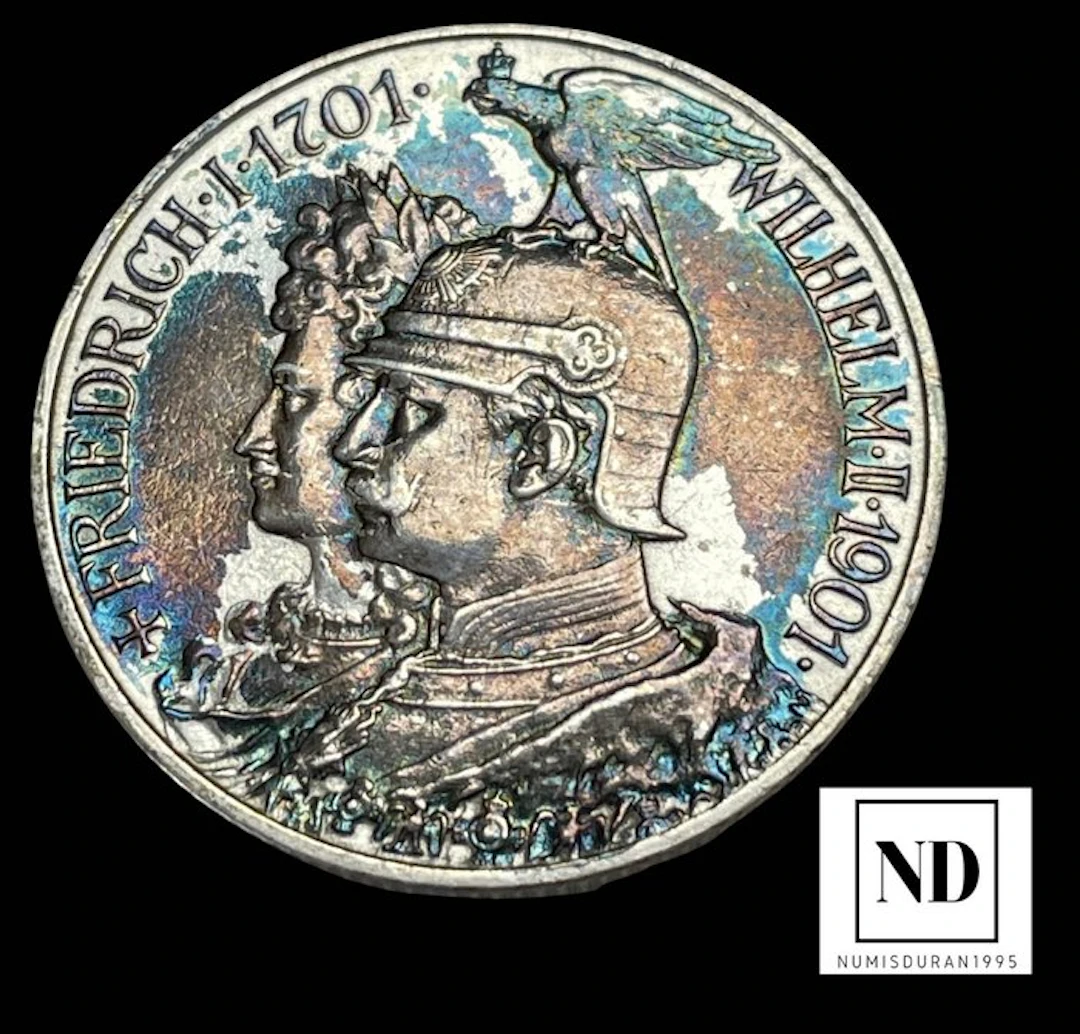 Germany. 2 Mark 1901 - Alemania - 11,05g Ag (No reserve price)