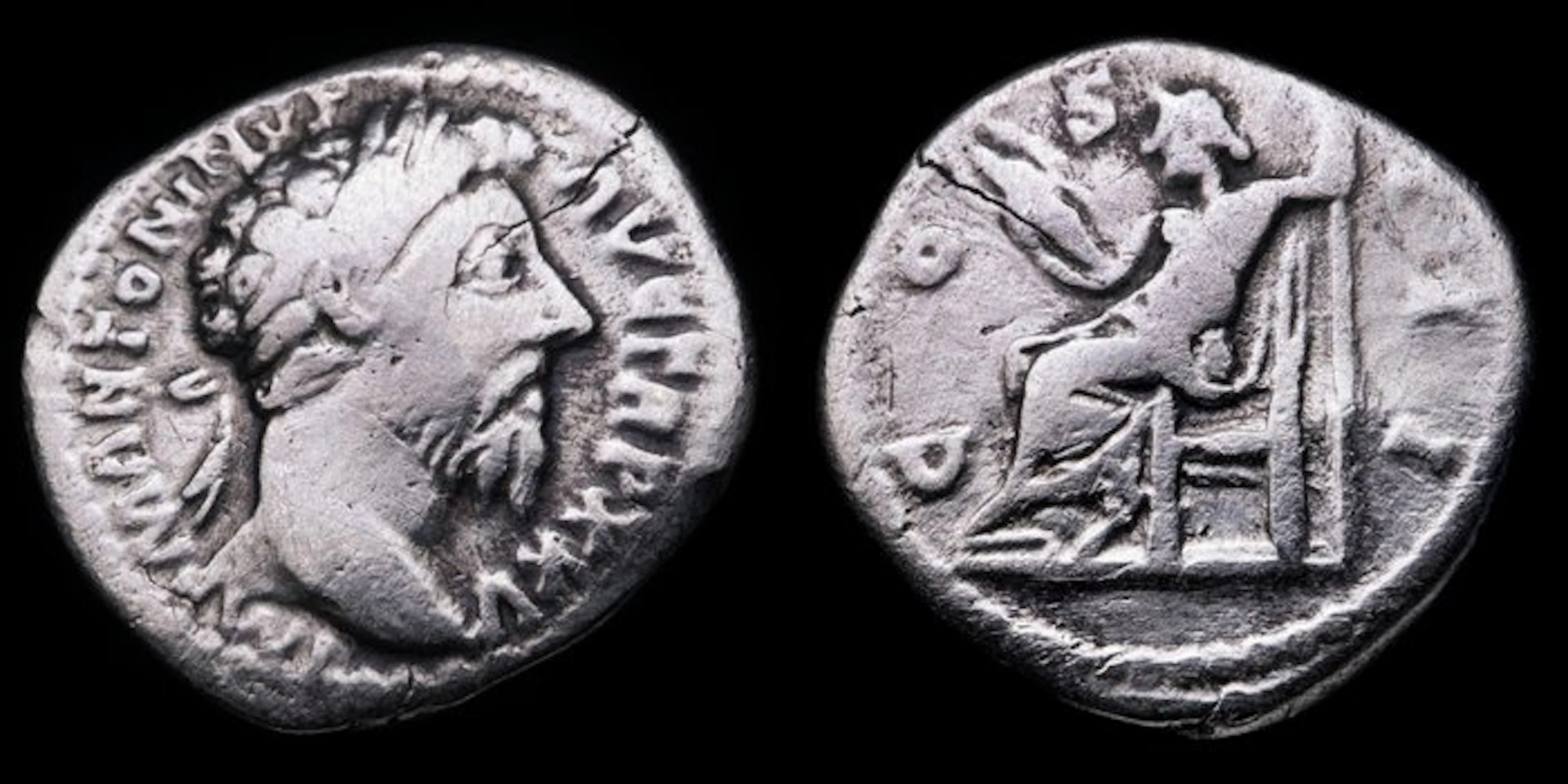 Roman Empire. Marcus Aurelius (AD 161-180). Denarius COS III (No reserve price)