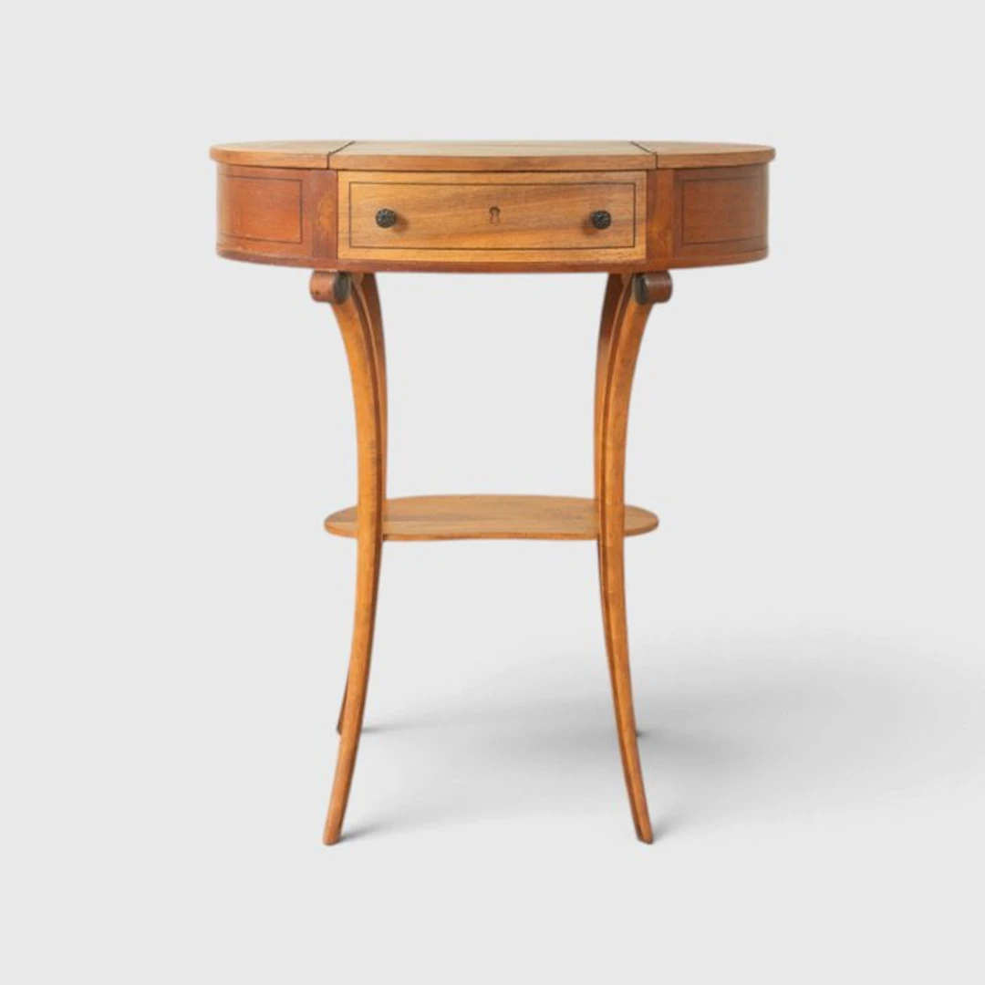 Side table - Wood - Antique Sewing Table
