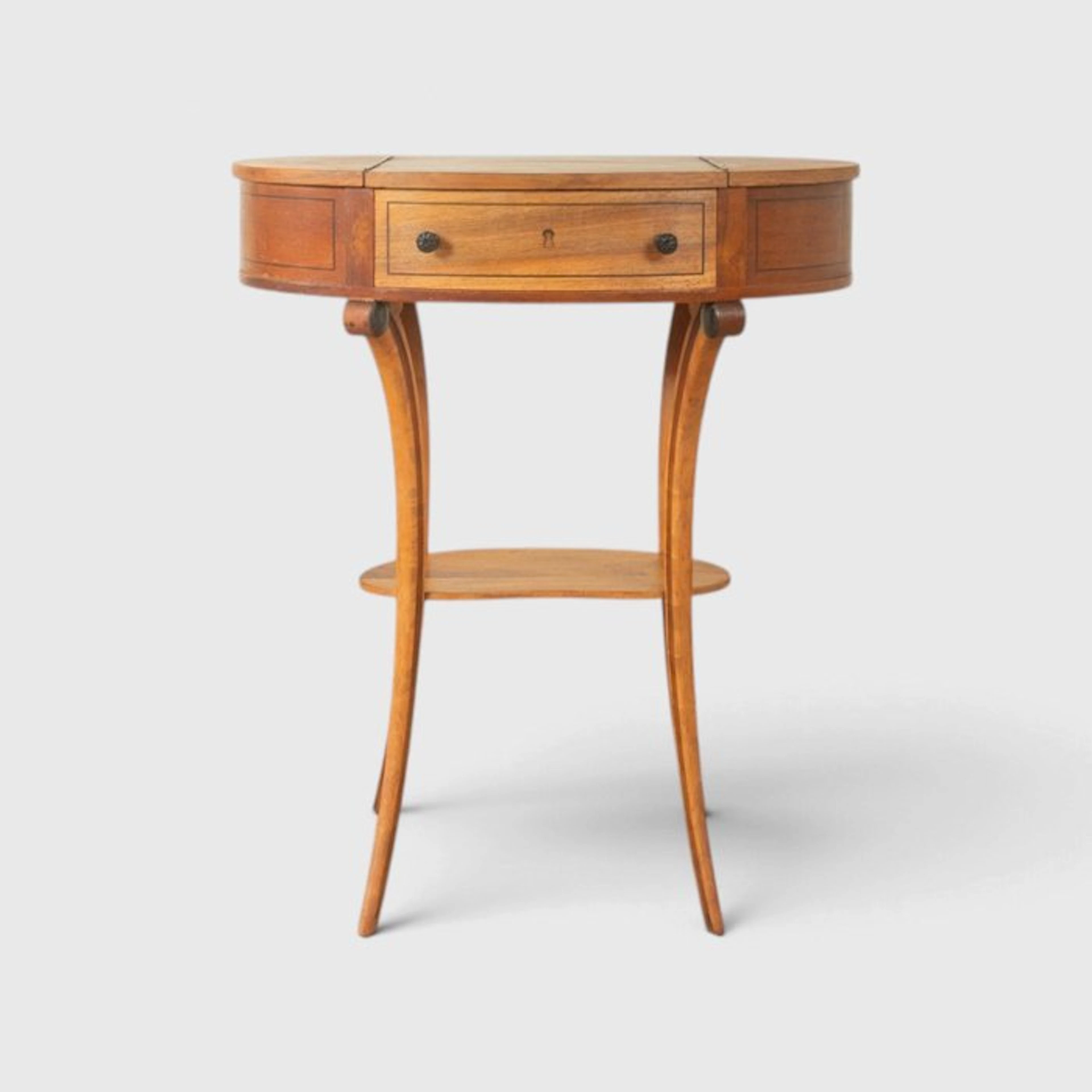 Side table - Wood - Antique Sewing Table