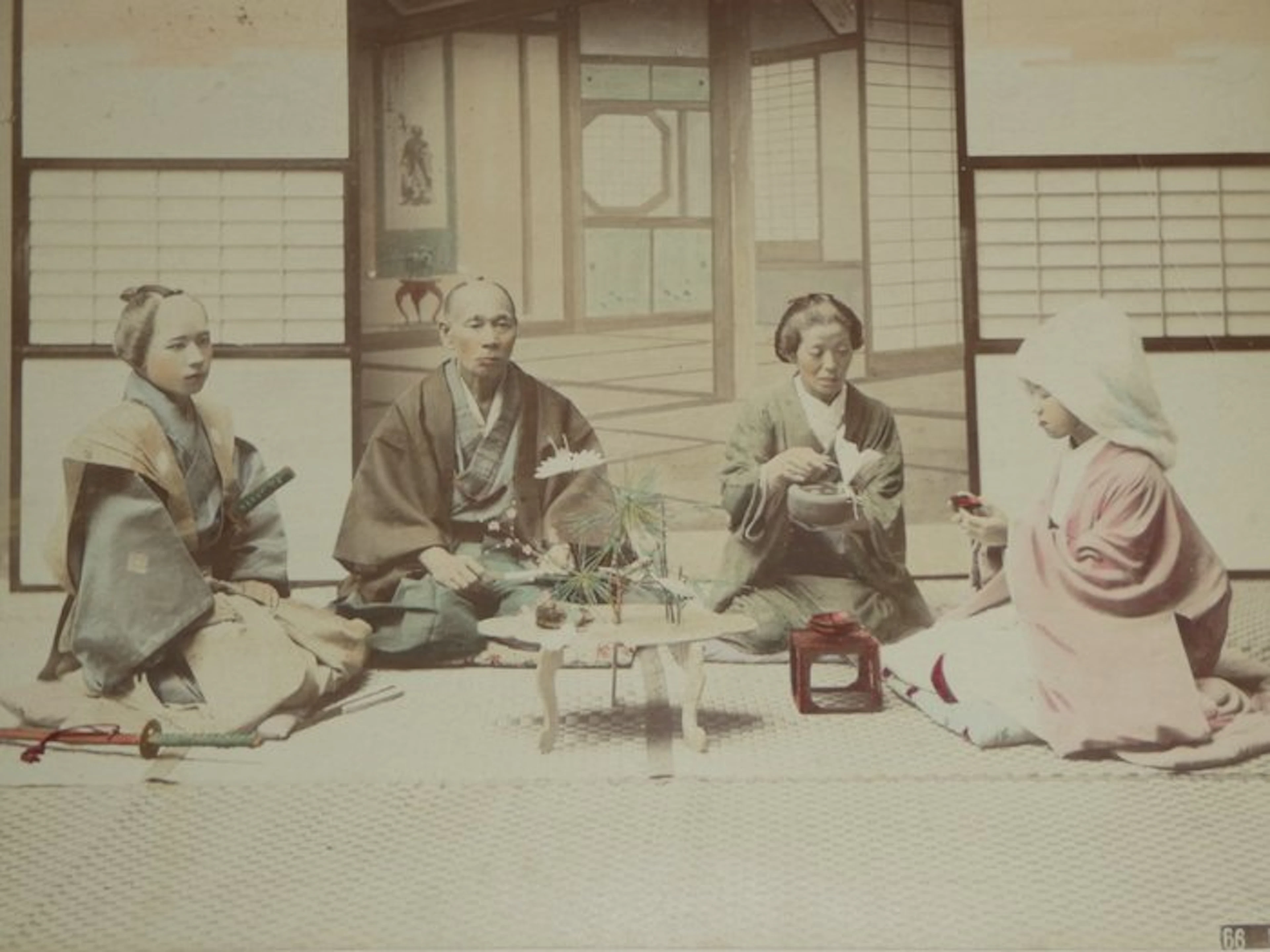 Kimbei Kusakabe - Marriage & Weaving Silk - Deux tirages...