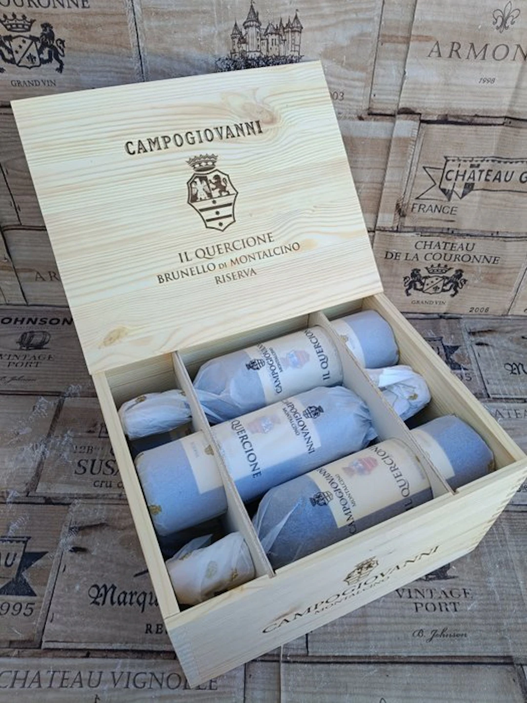 2019 Il Quercione - Brunello di Montalcino Riserva, DOCG - 6 Bottles (0.75L)