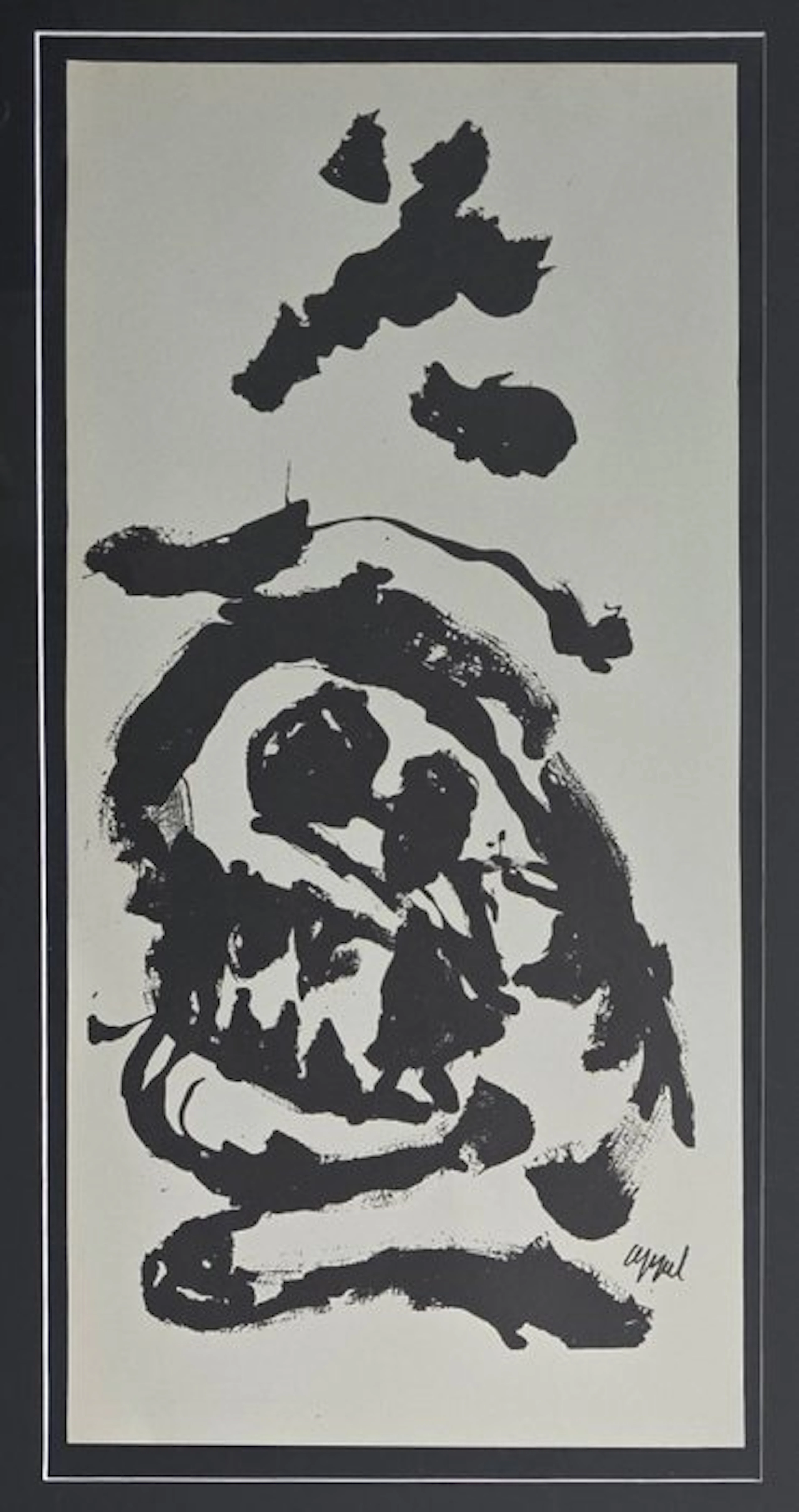 Karel Appel (1921-2006) - Abstracte Compositie