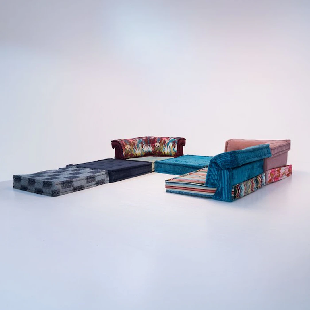 Roche Bobois - Hans Hopfer, Kenzo Takada - Sofa (9) - Mahjong - Textile