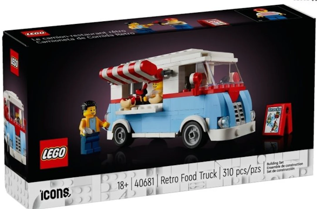 LEGO Set - 40681 - Icons - Retro Food Truck - SHIPPING 10 EURO