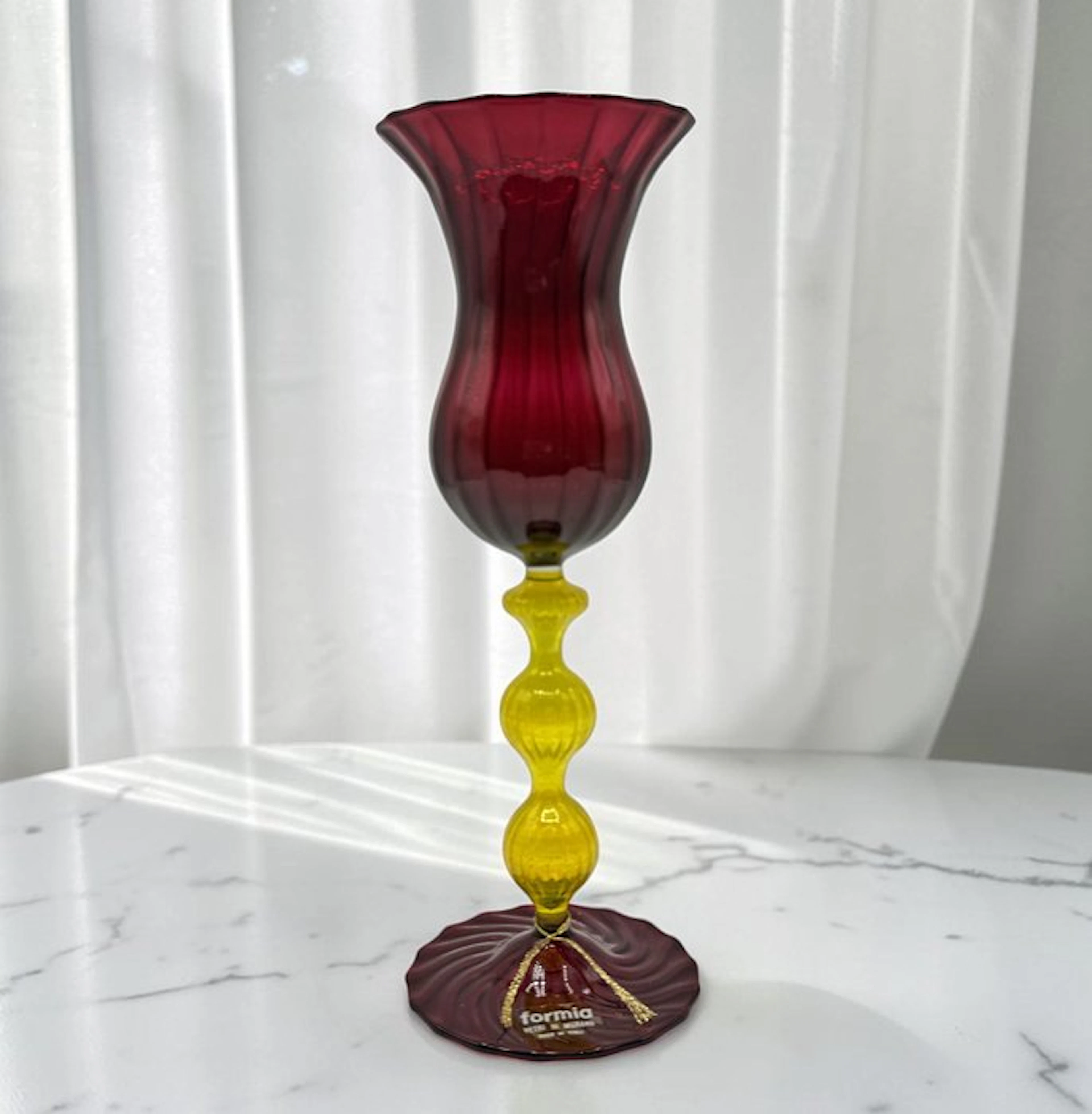 Formia Murano - Chalice - Murano glass - 26 cm