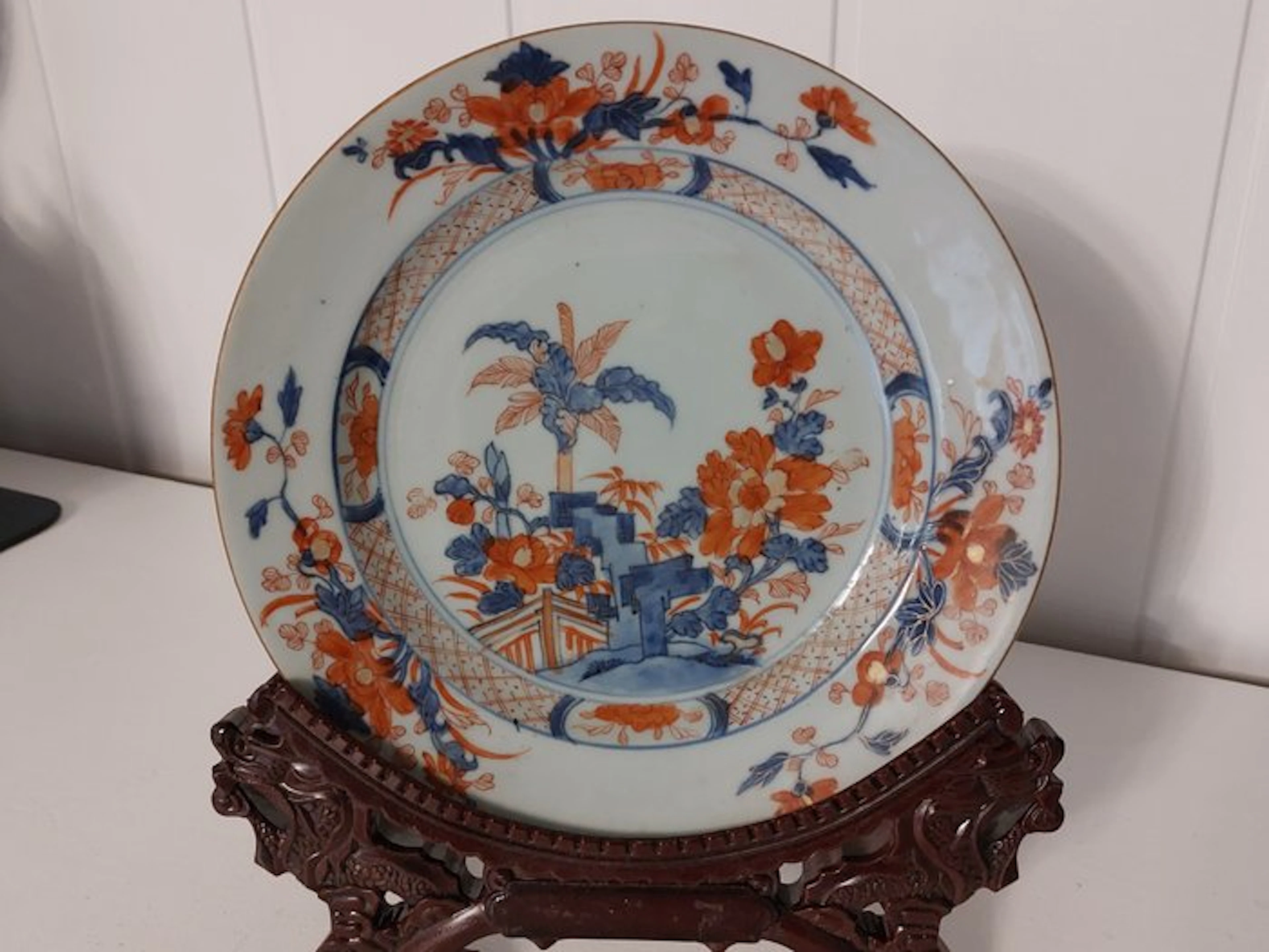 Plate - Porcelain - IMARI KANGXI 1622 1750