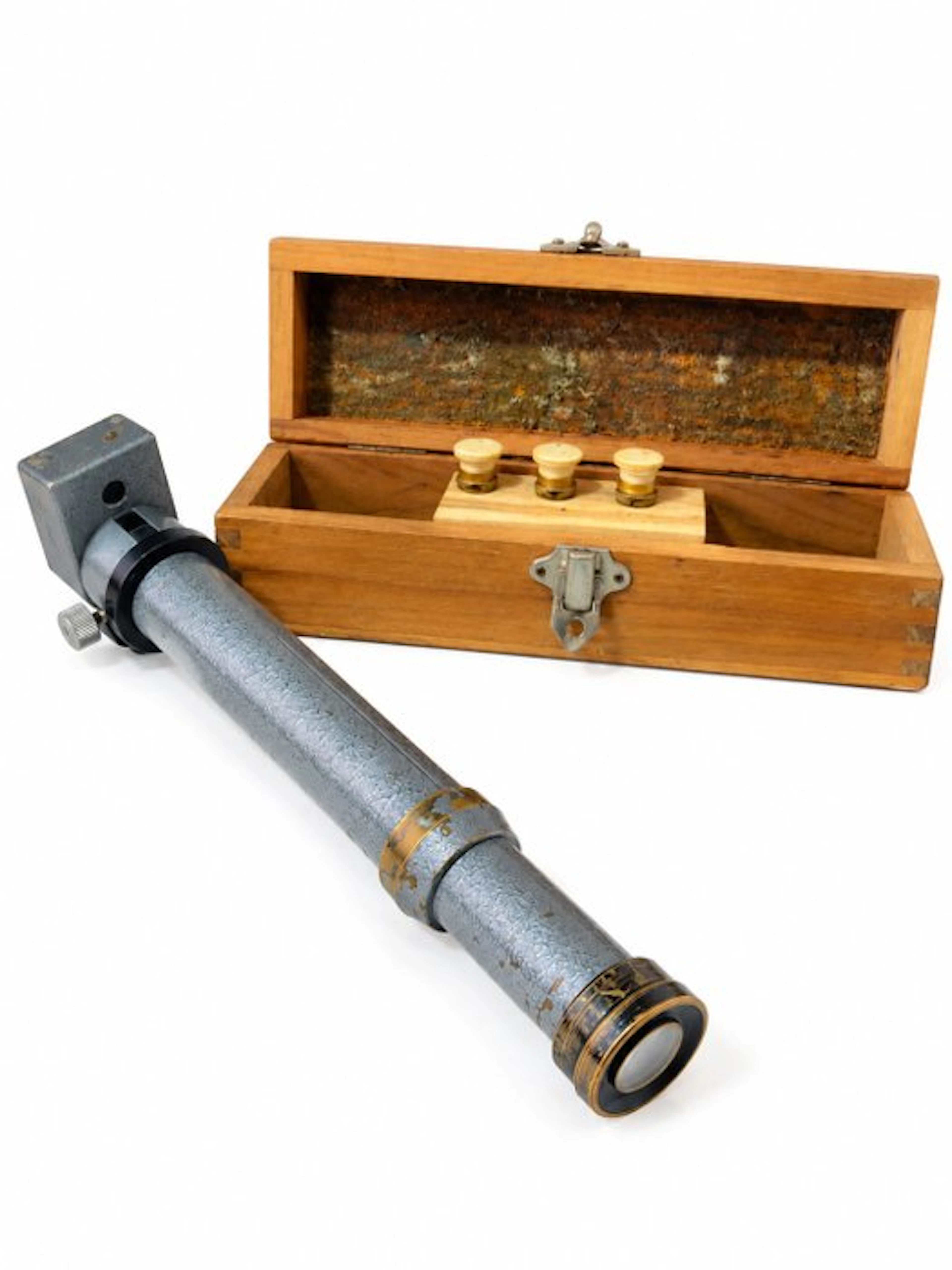 Microscope - Ancien spectroscope à vision directe...