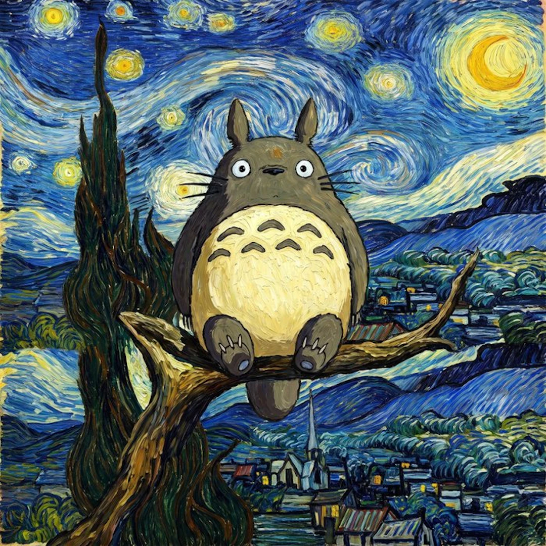 MEDSAN - Totoro on a Starry Night (星降る夜のトトロ) - UNIQUE WORK