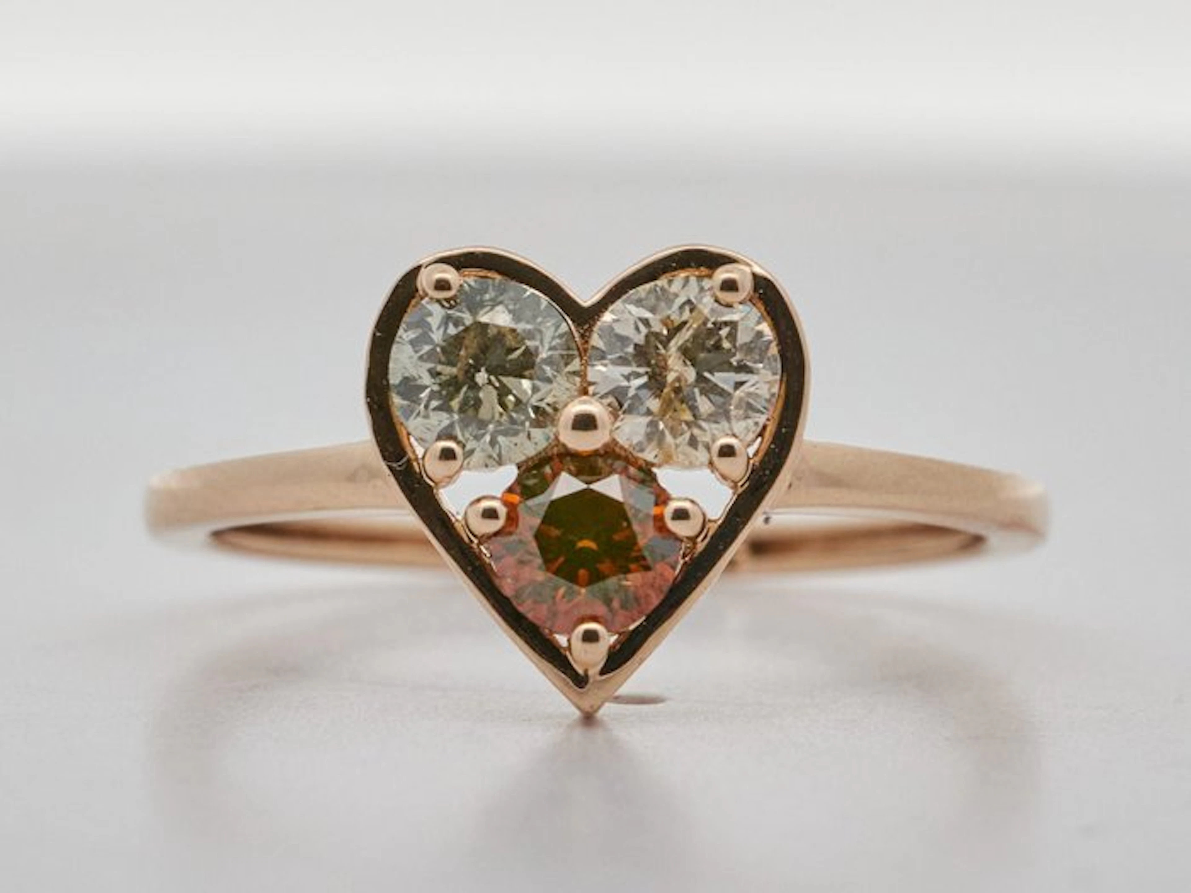 No reserve price - Ring - 14 kt