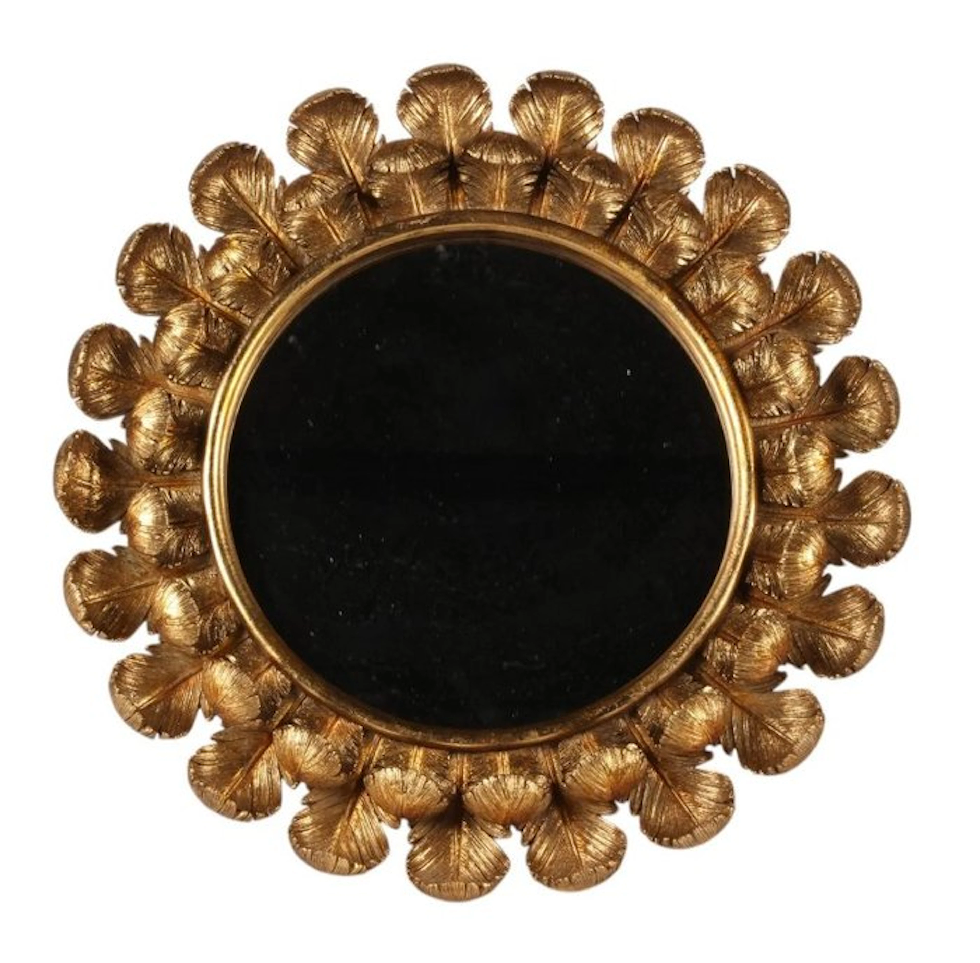 Wall mirror - Glass, peacock