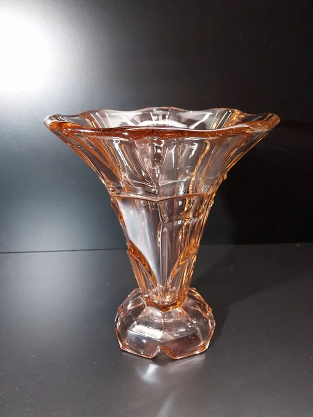 cristal de boheme - Vase - Glass - Rosaline vase