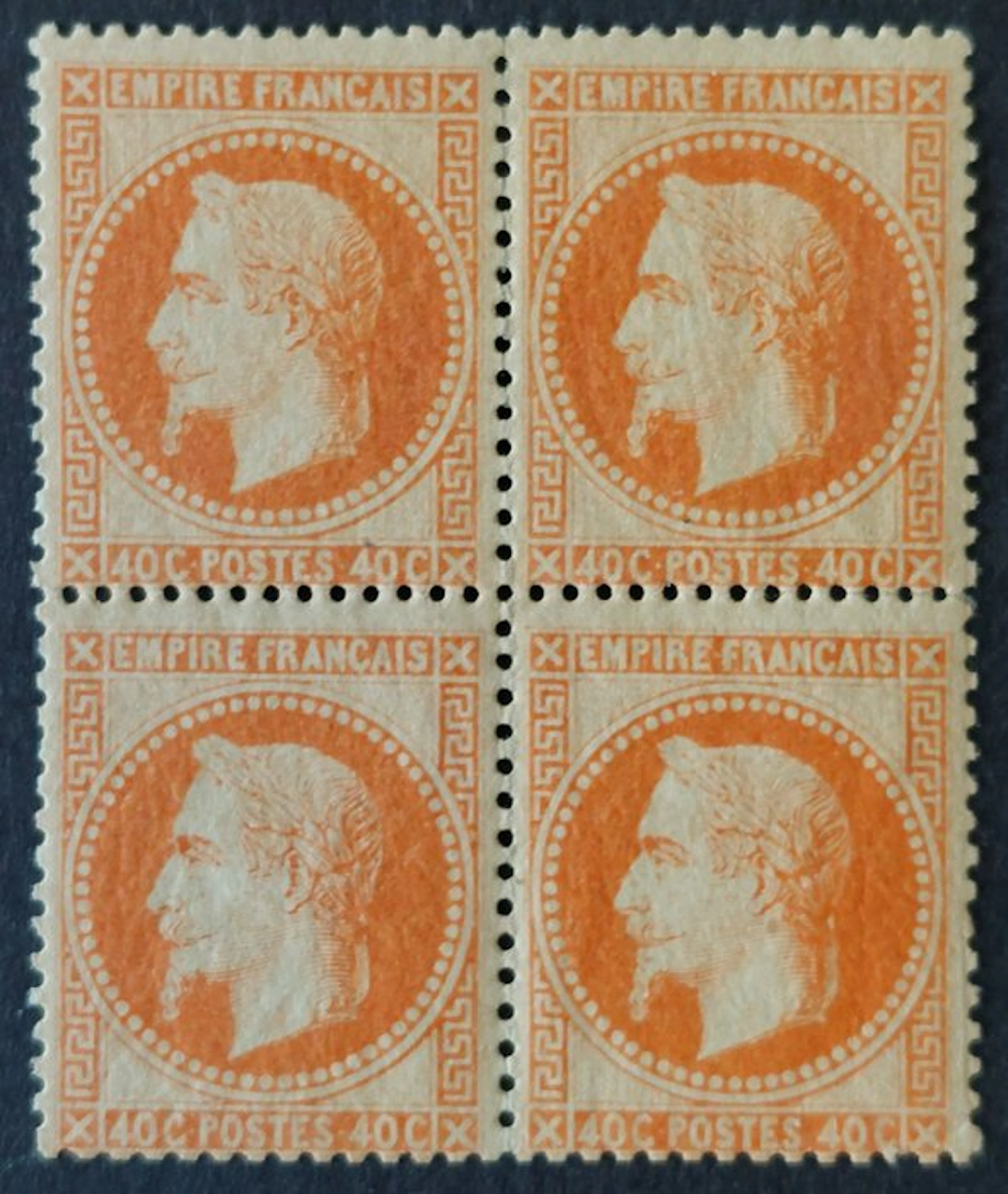 France 1868 - Napoléon III Laureate