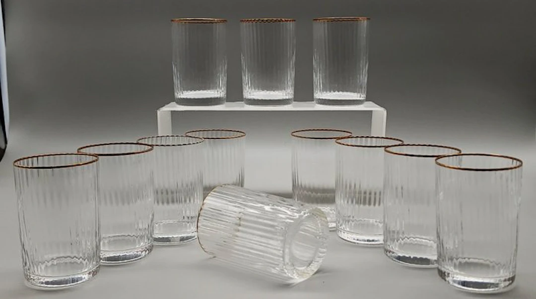 Nason & Moretti - Drinking set (12) - Crystal