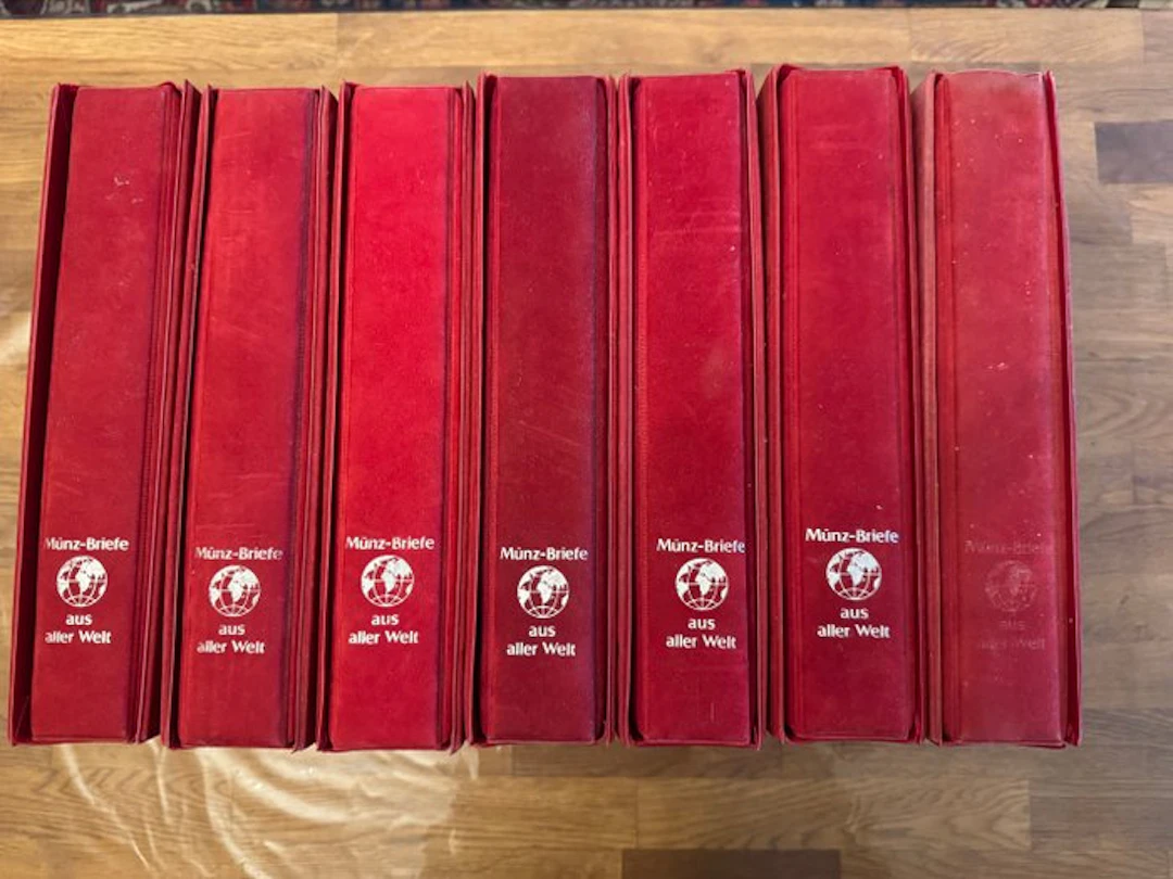 World. Die komplette Sammlung an Münzbriefen / Numisbriefen.