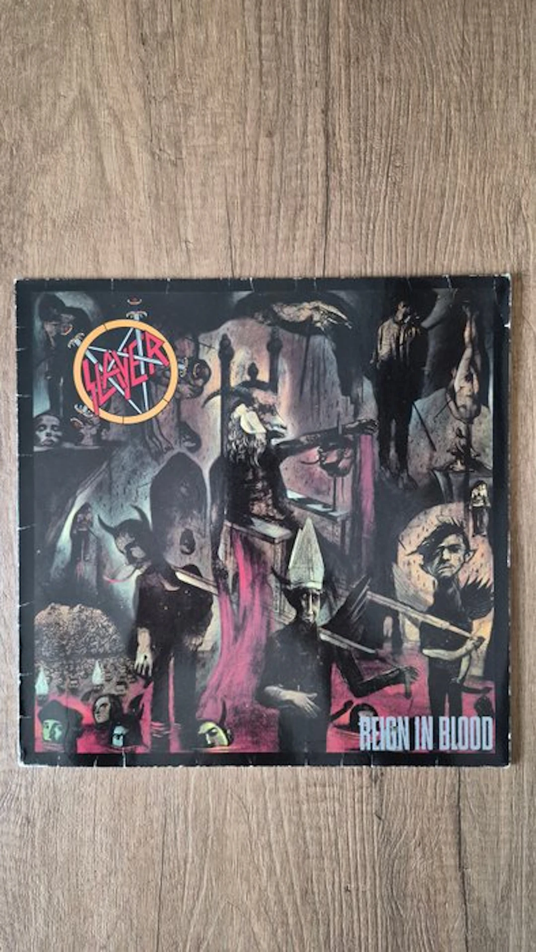 Slayer - Reign in Blood - Vinyl record - 1st Pressing - 1986