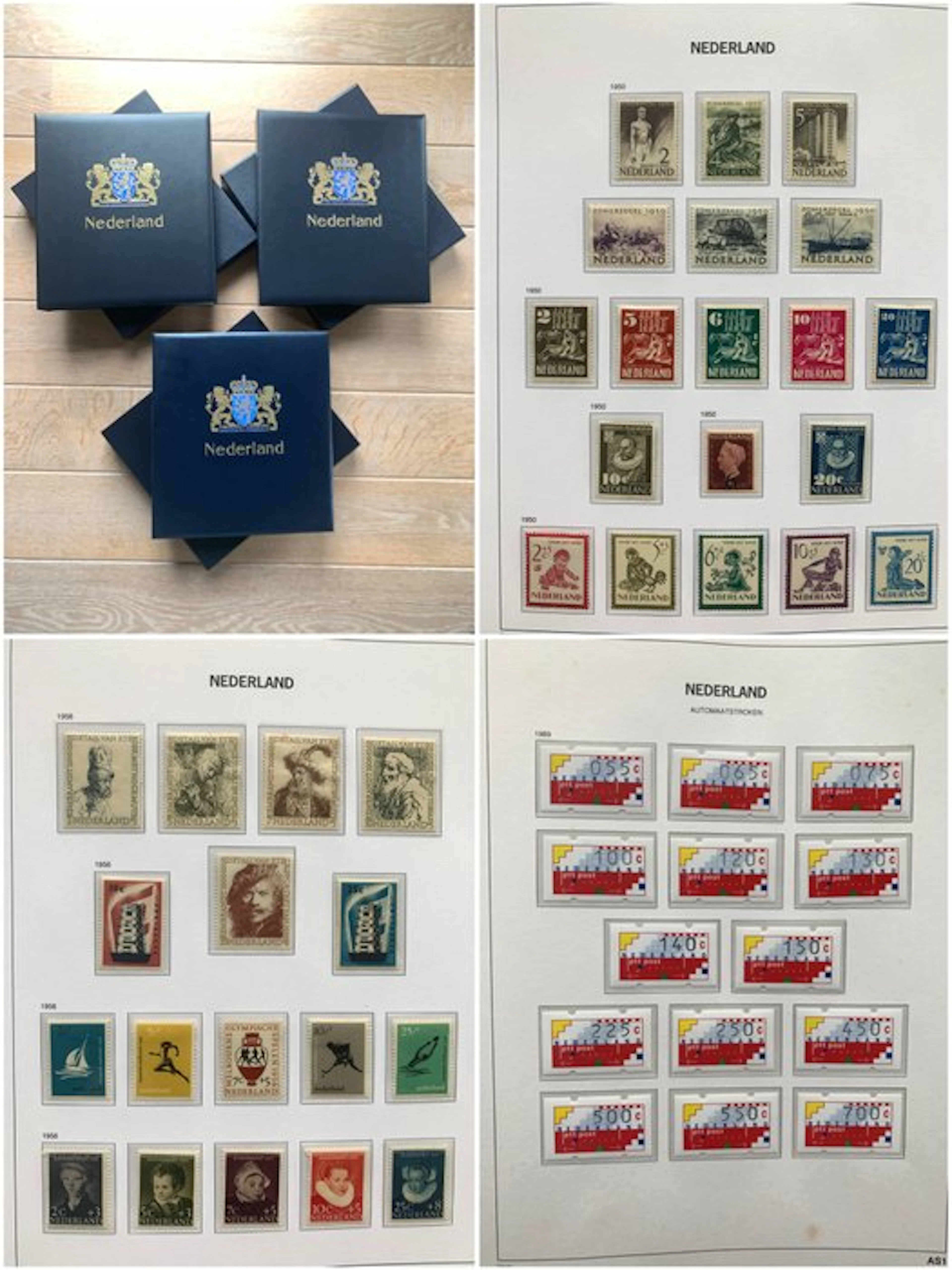 Netherlands 1945/1999 - Nice collection in three DAVO LX albums with cassettes