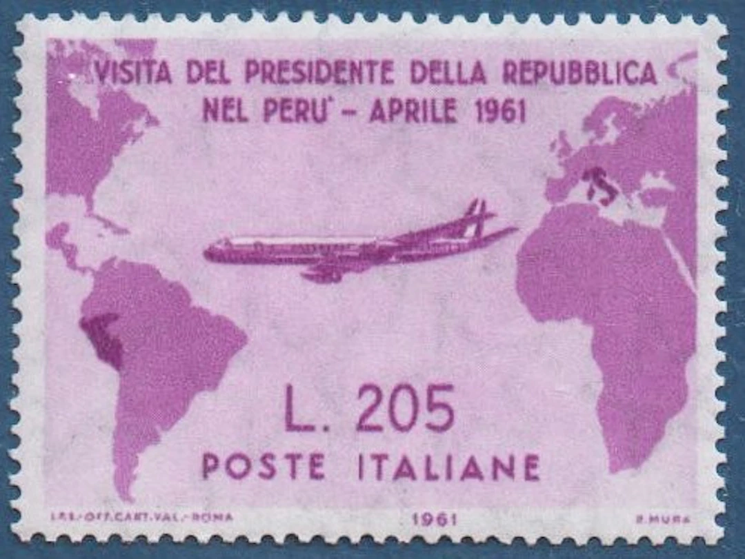 Italy 1961 - Visit of President Gronchi to Argentina