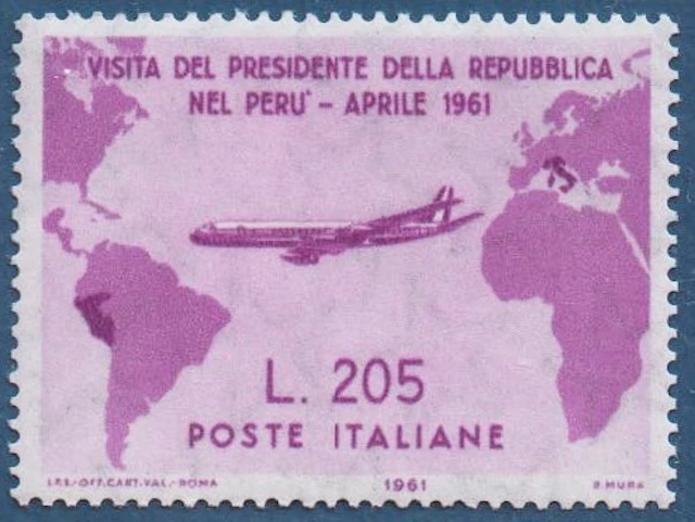 Italy 1961 - Visit of President Gronchi to Argentina