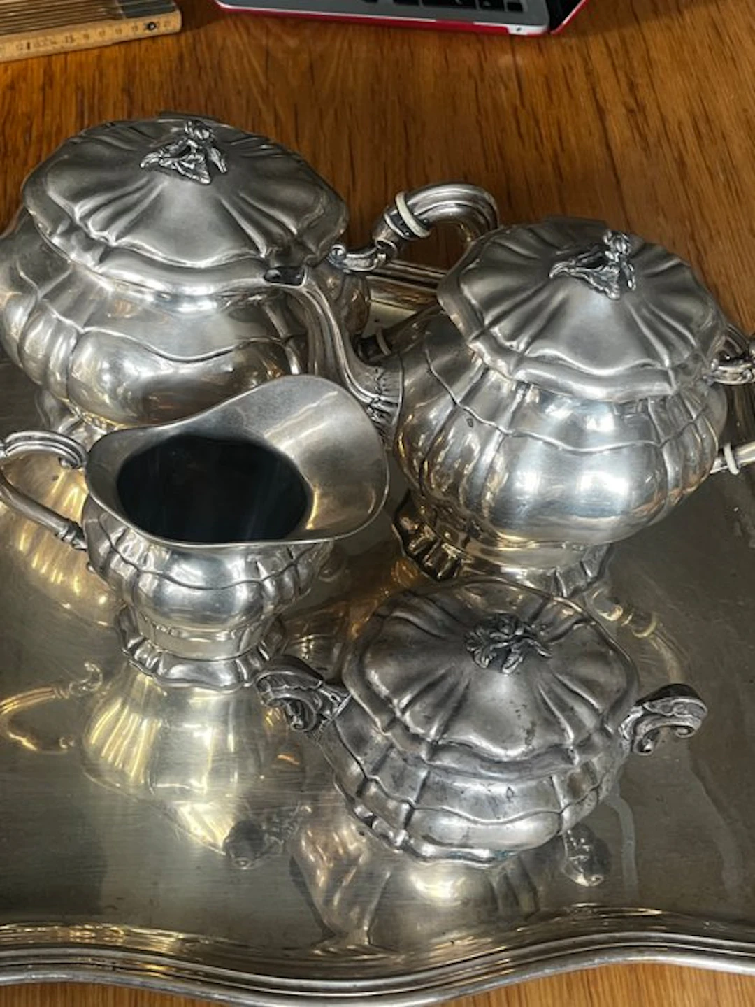 Coffee and tea service (6) - .800 silver