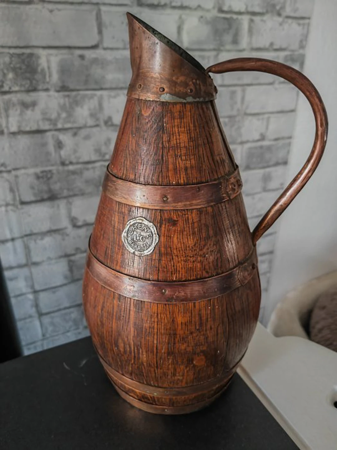 L.C - Jug - copper oak