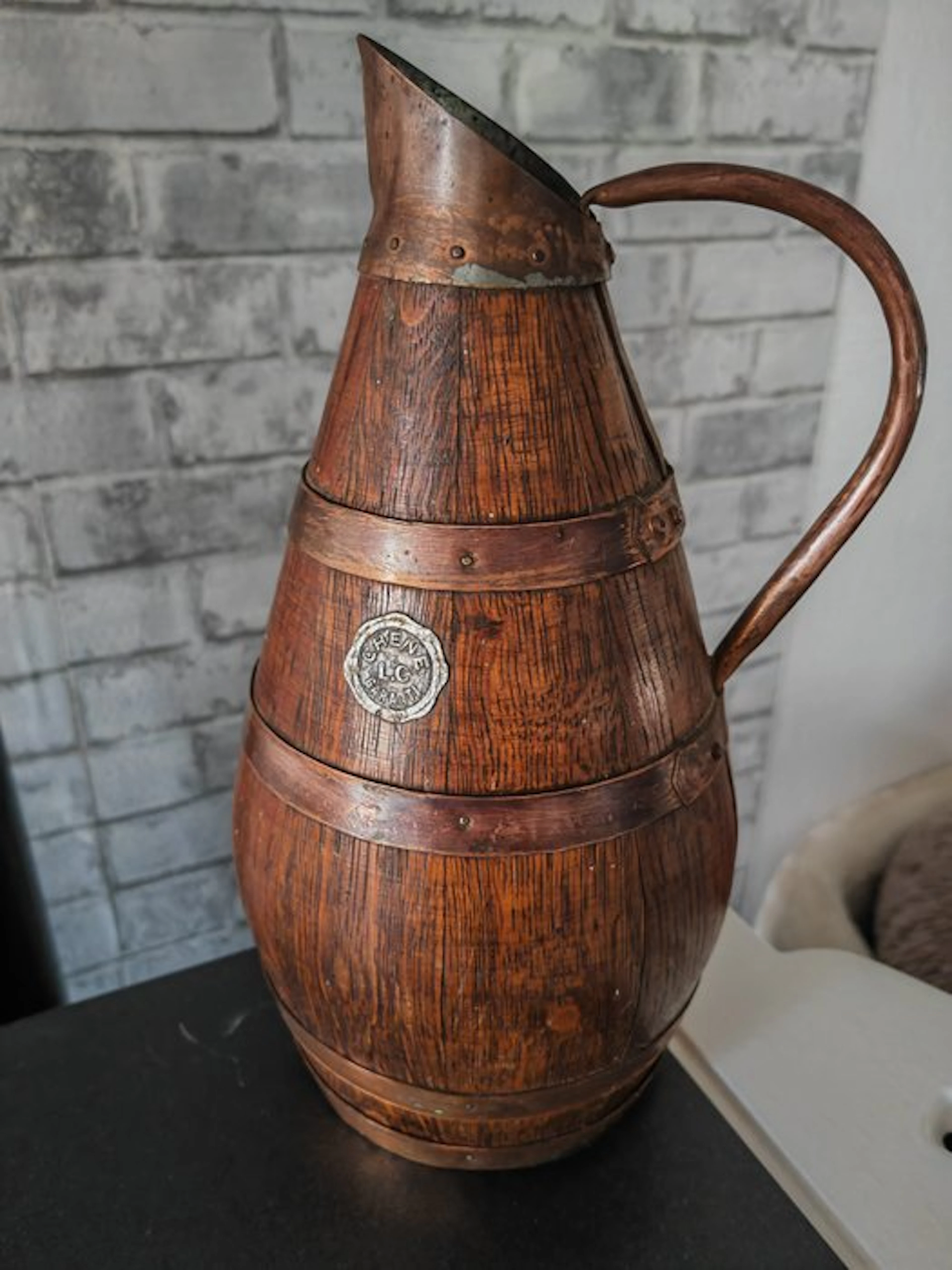 L.C - Jug - copper oak