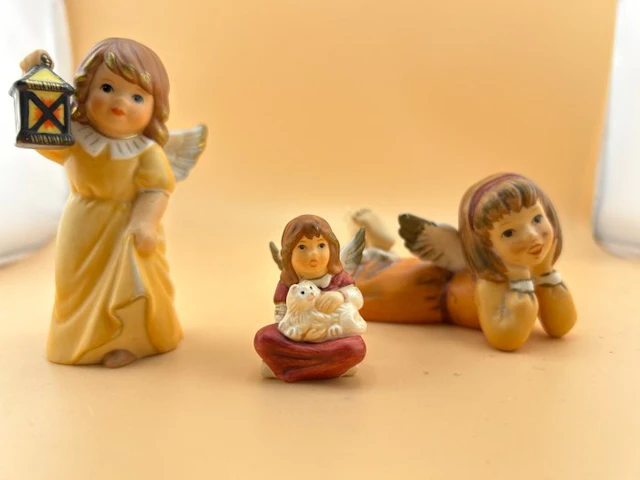 Goebel - Figure - Goebel Engel Figuren Set (3) - Porcelain