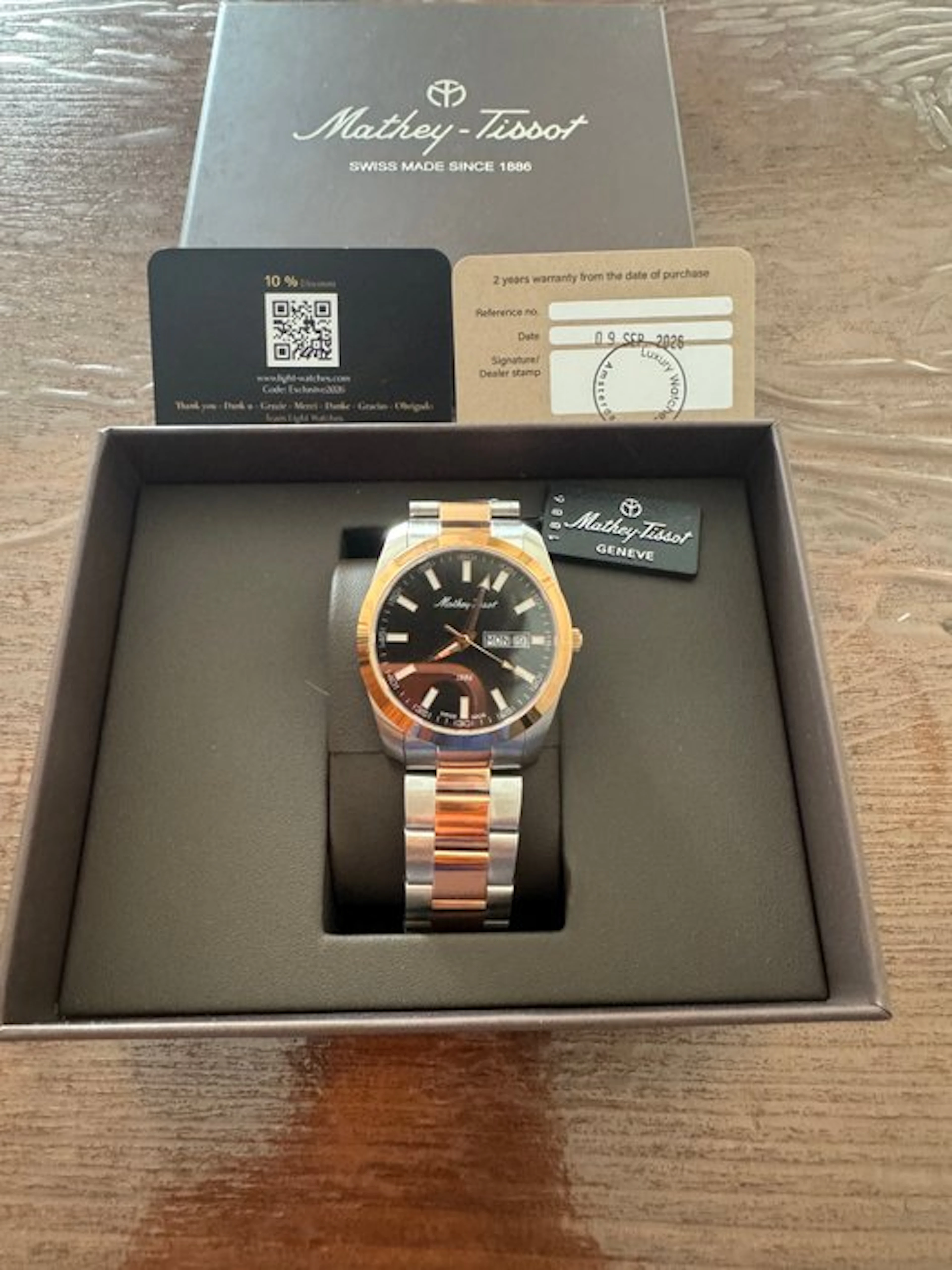 Mathey-Tissot - Day-Date - No reserve price - 453RN...