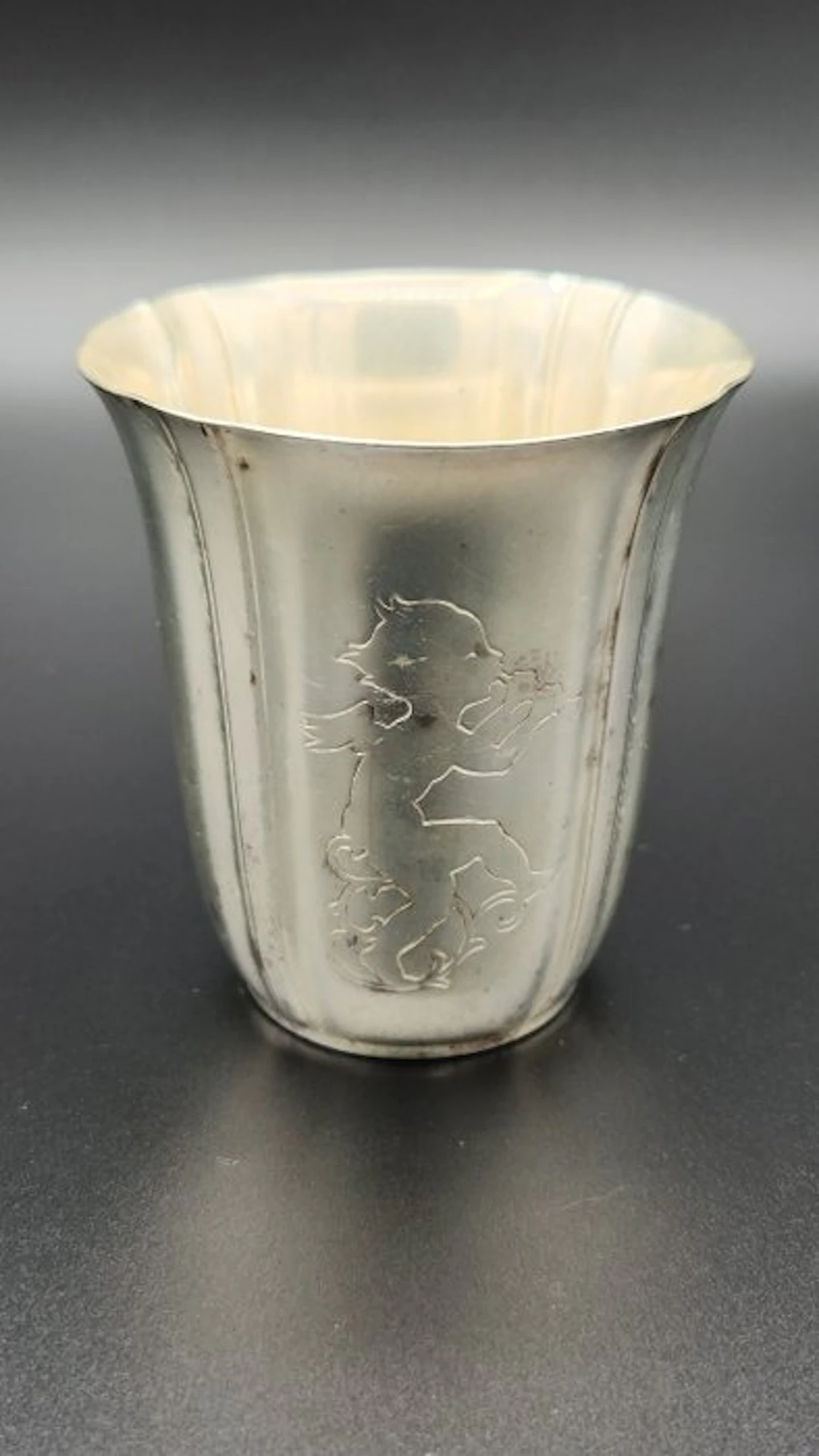 Wilhelm Wolff Germany - Cup - Silverplated - Birth Cup